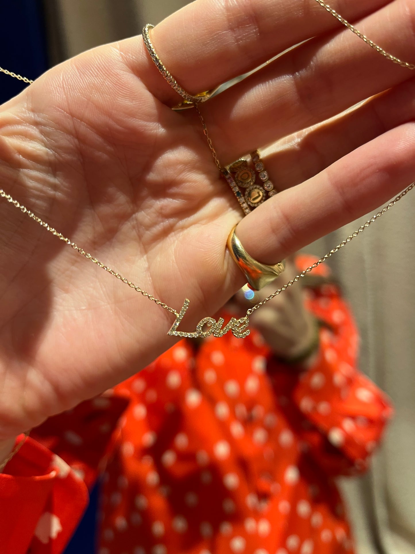 
                  
                    Made to Order | 14k Gold Diamond Name Necklace
                  
                
