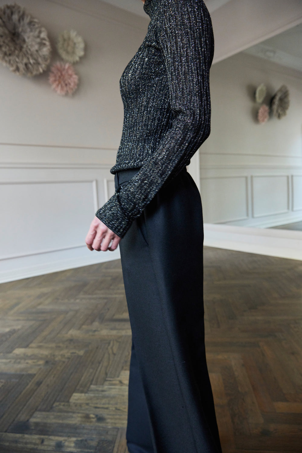 Forte Forte Palazzo Pants Smoke