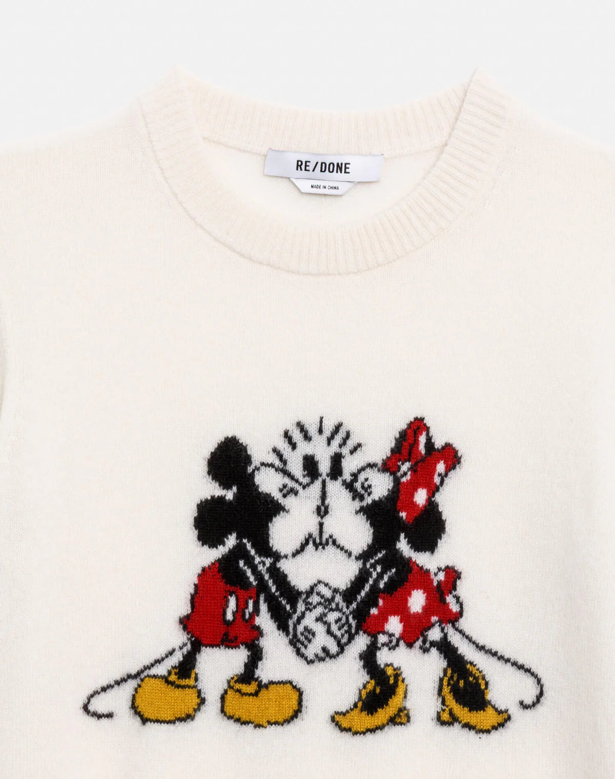 
                  
                    Mickey Mouse Cashmere Crewneck
                  
                