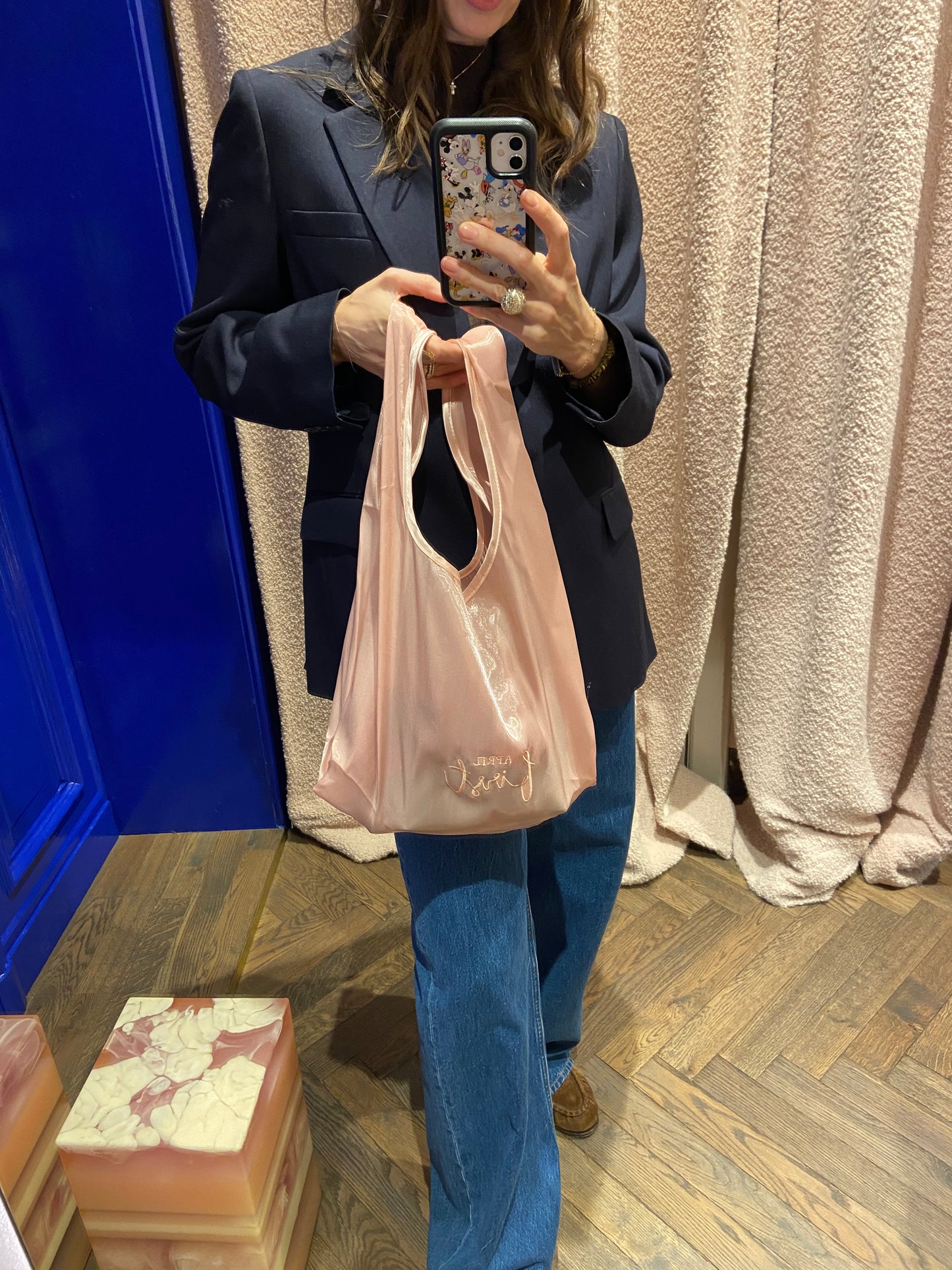 
                  
                    April First Satin Bag
                  
                