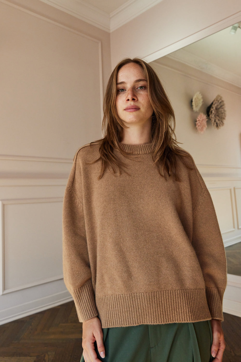 Kujten Diane Sweater Camel