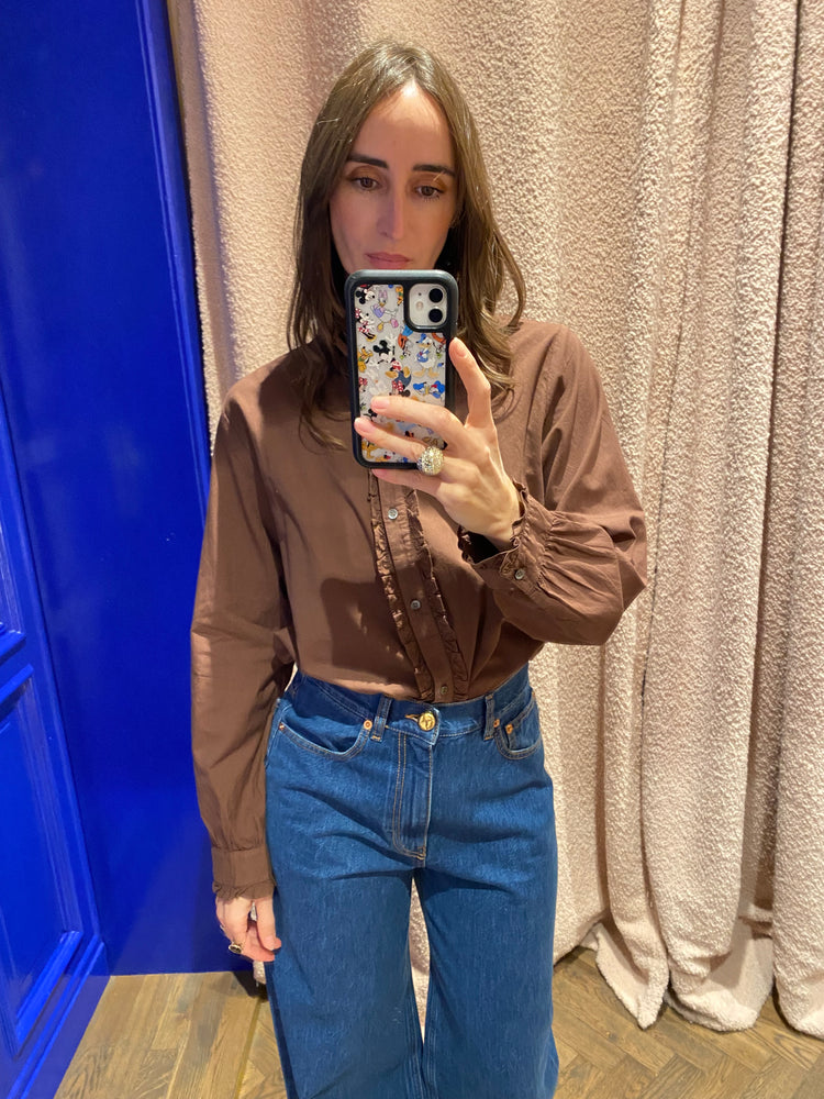 
                  
                    Amelie Shirt Brown
                  
                