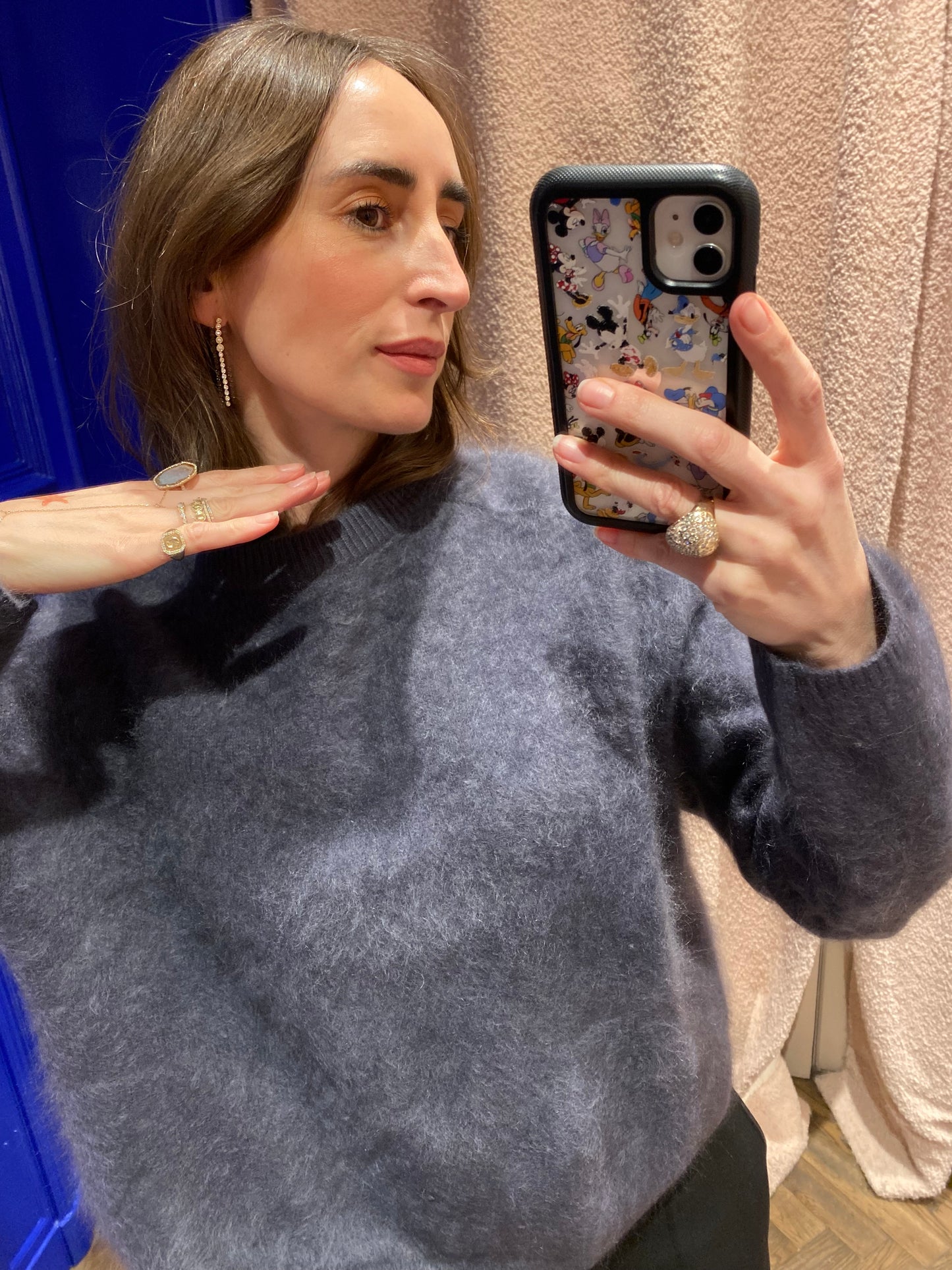 April-First-Berlin-14k-Gold-Bezel-Diamond-Drop-Earrings