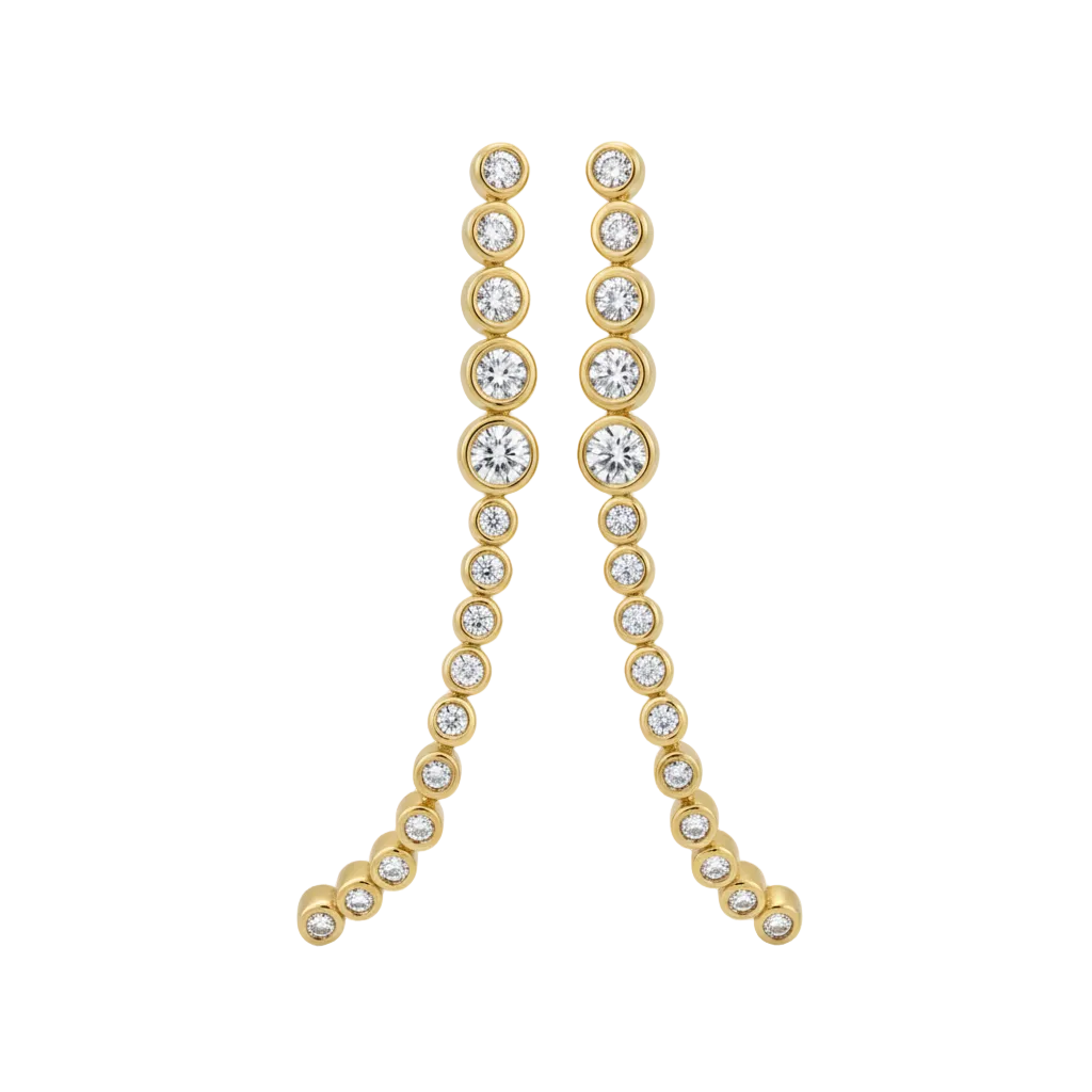 April-First-Berlin-14k-Gold-Bezel-Diamond-Drop-Earrings