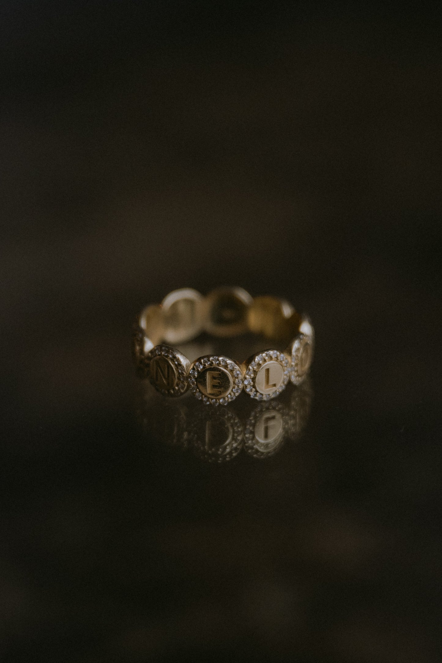 
                  
                    Made to Order | April First 14k Gold Olympia Eternity Ring
                  
                
