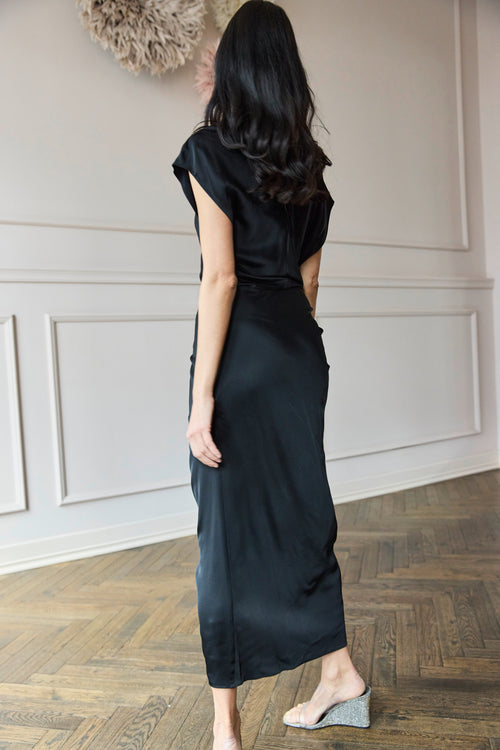 Kyra Satin Pants Yellow