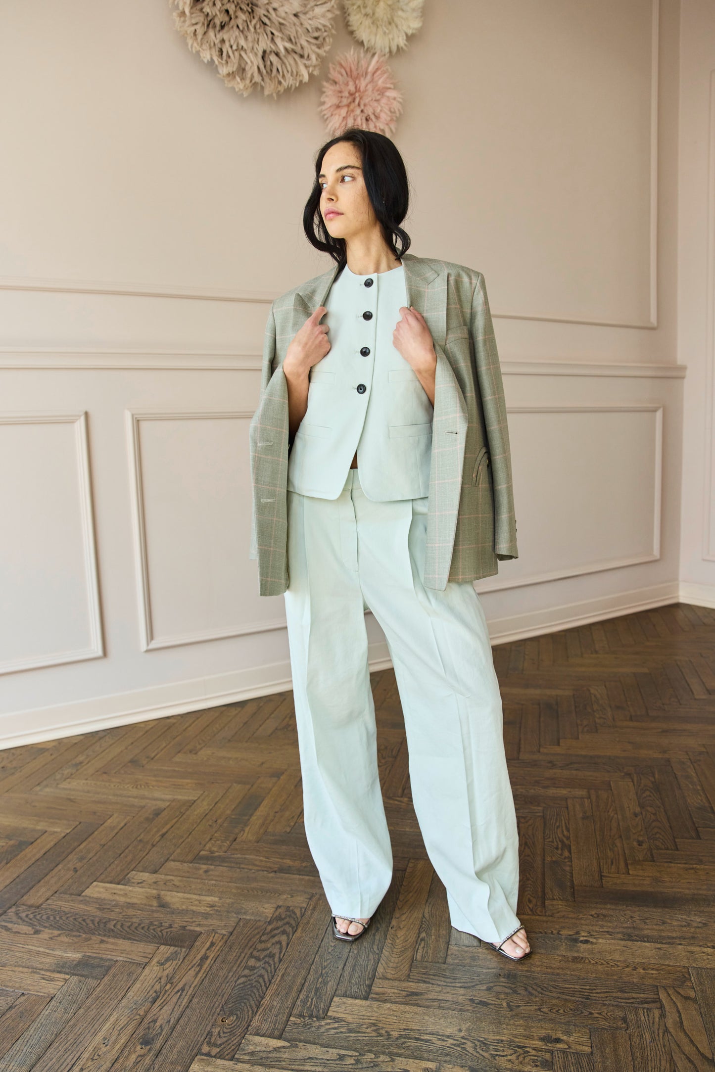
                  
                    Georgie Vest Pale Mint
                  
                