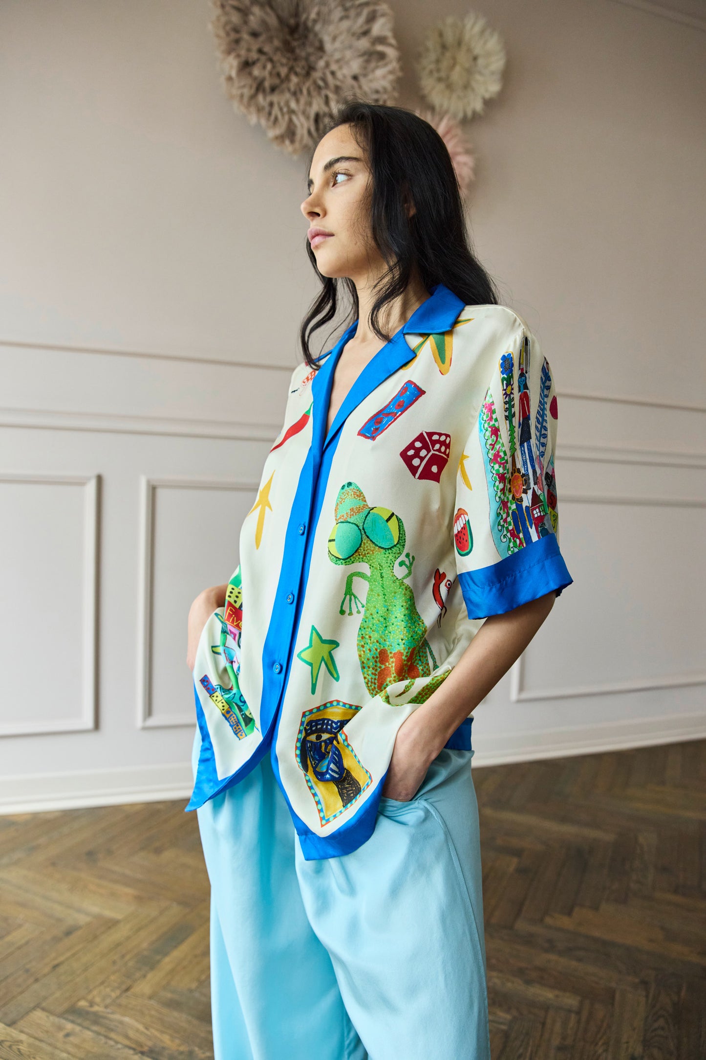 
                  
                    Rollers Silk Shirt Multi
                  
                