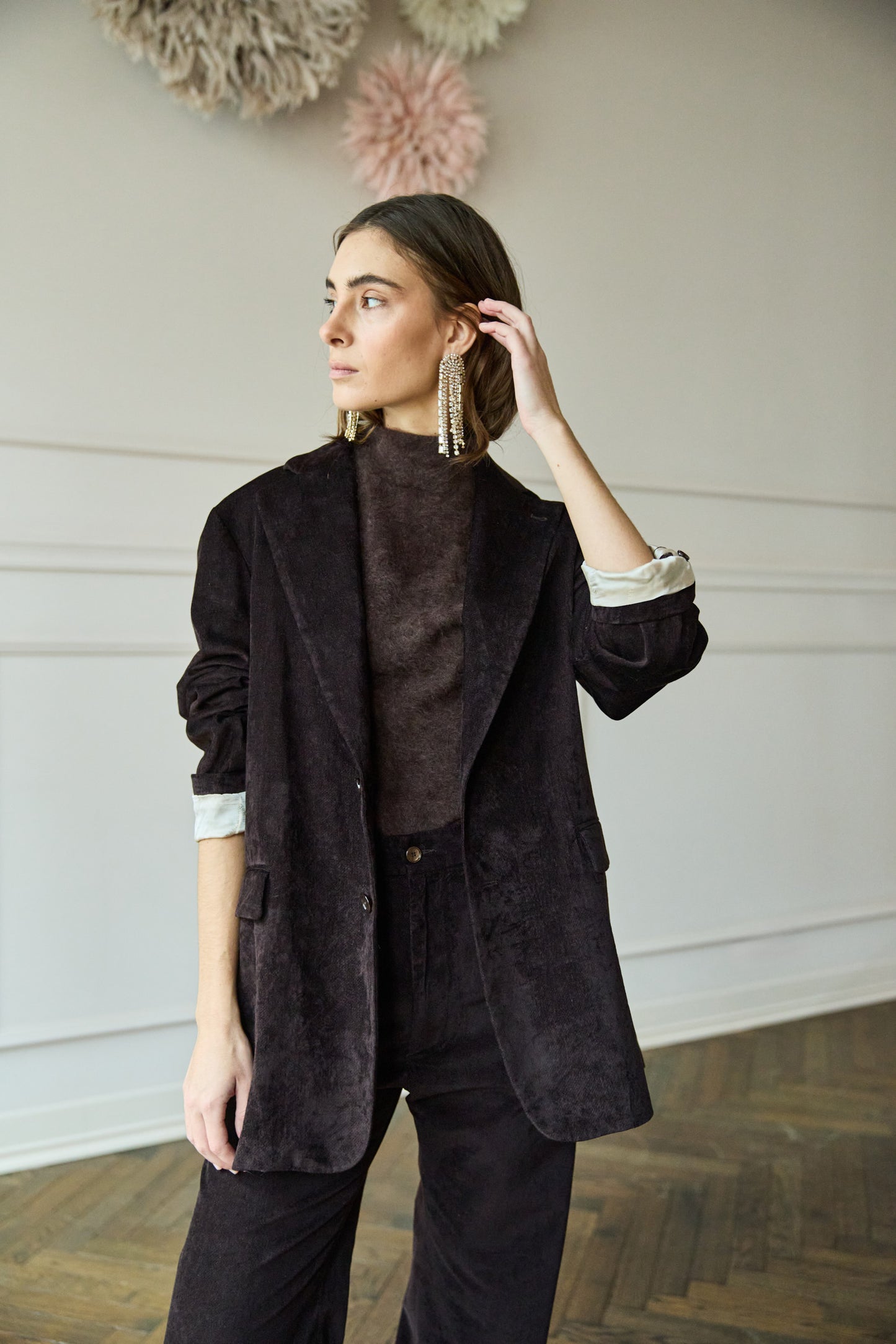 
                  
                    Blazer Galà Velvet Brown
                  
                