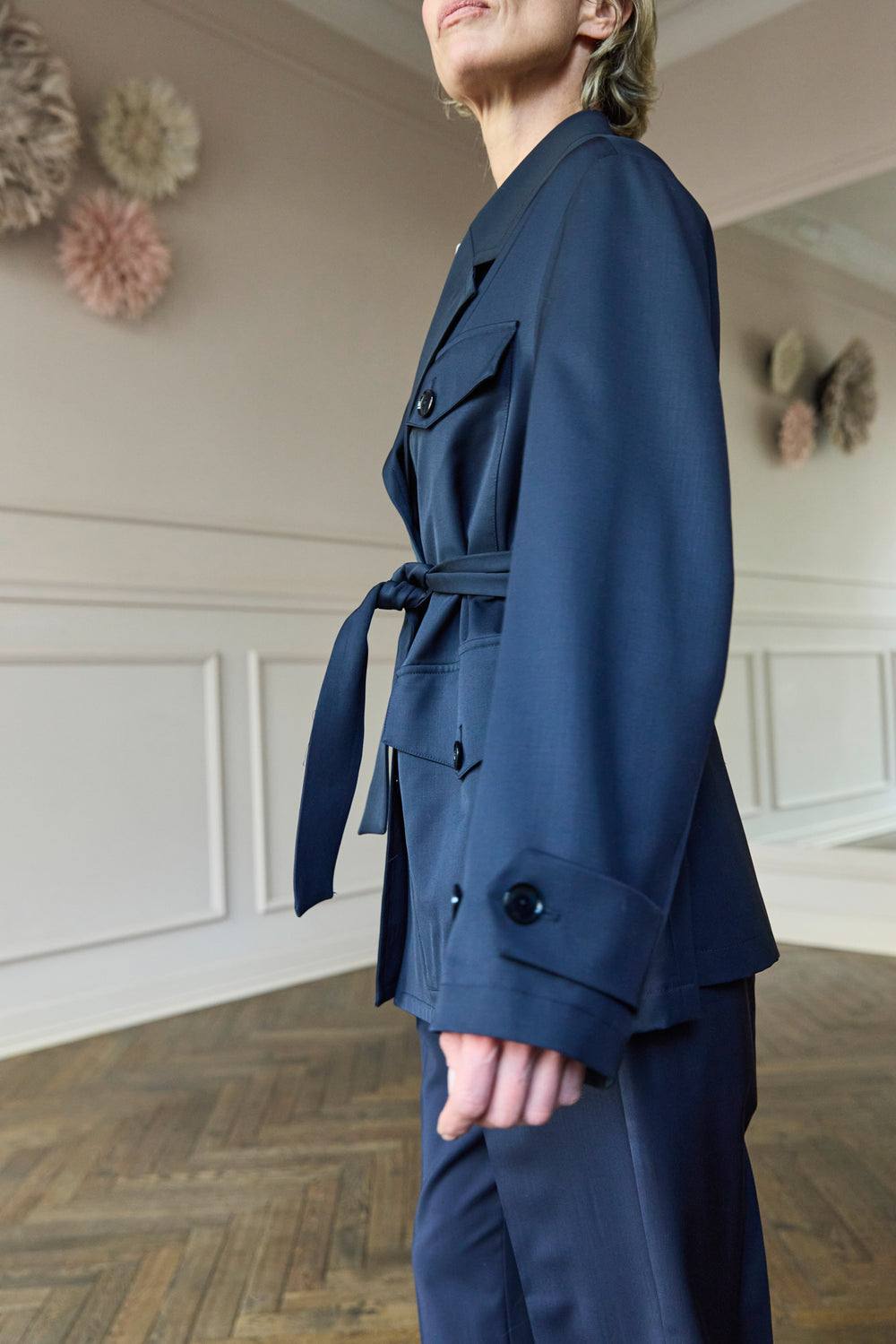 Barena Venezia Dante Coat Navy