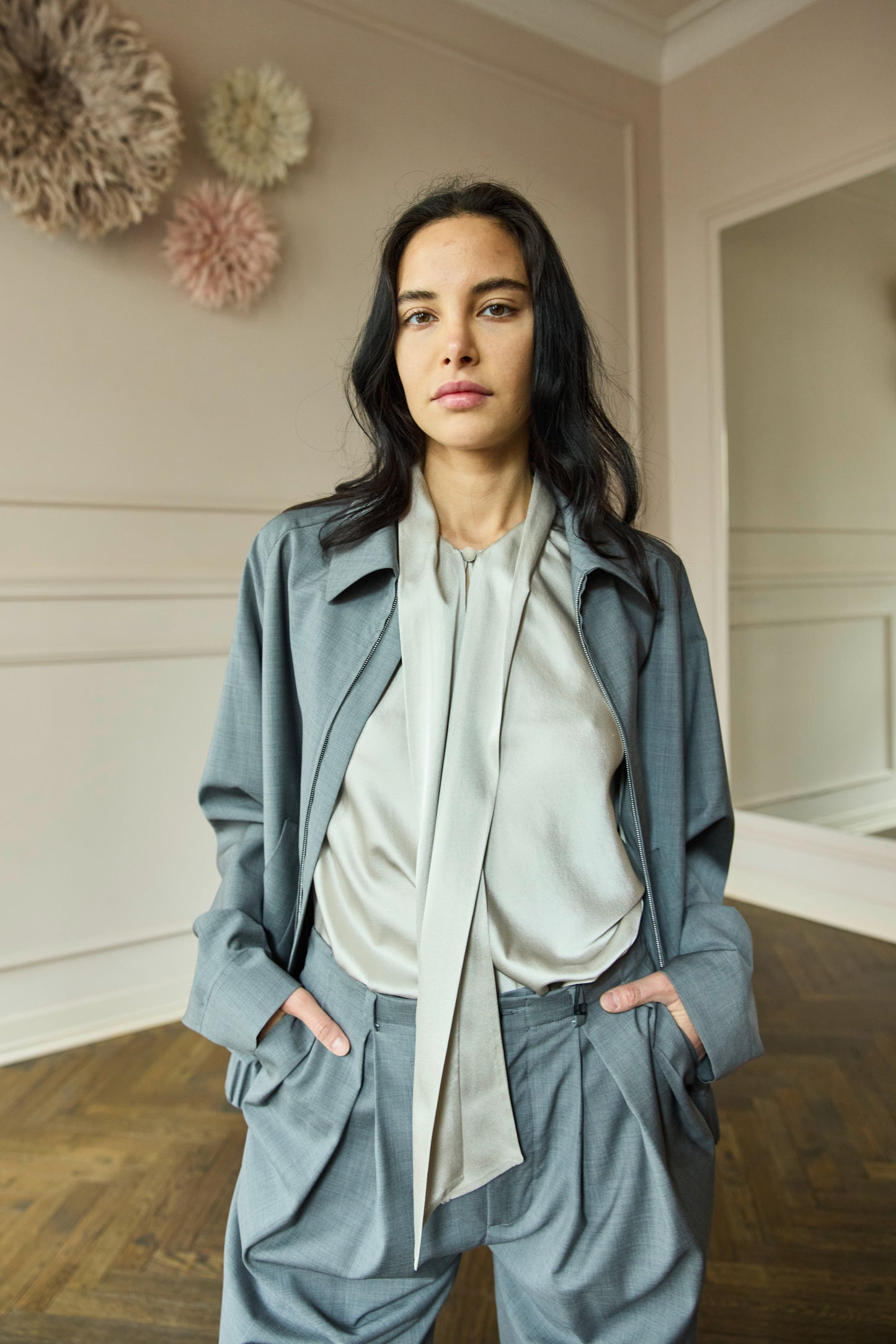 
                  
                    Pestrin Tropical Pants Grey
                  
                