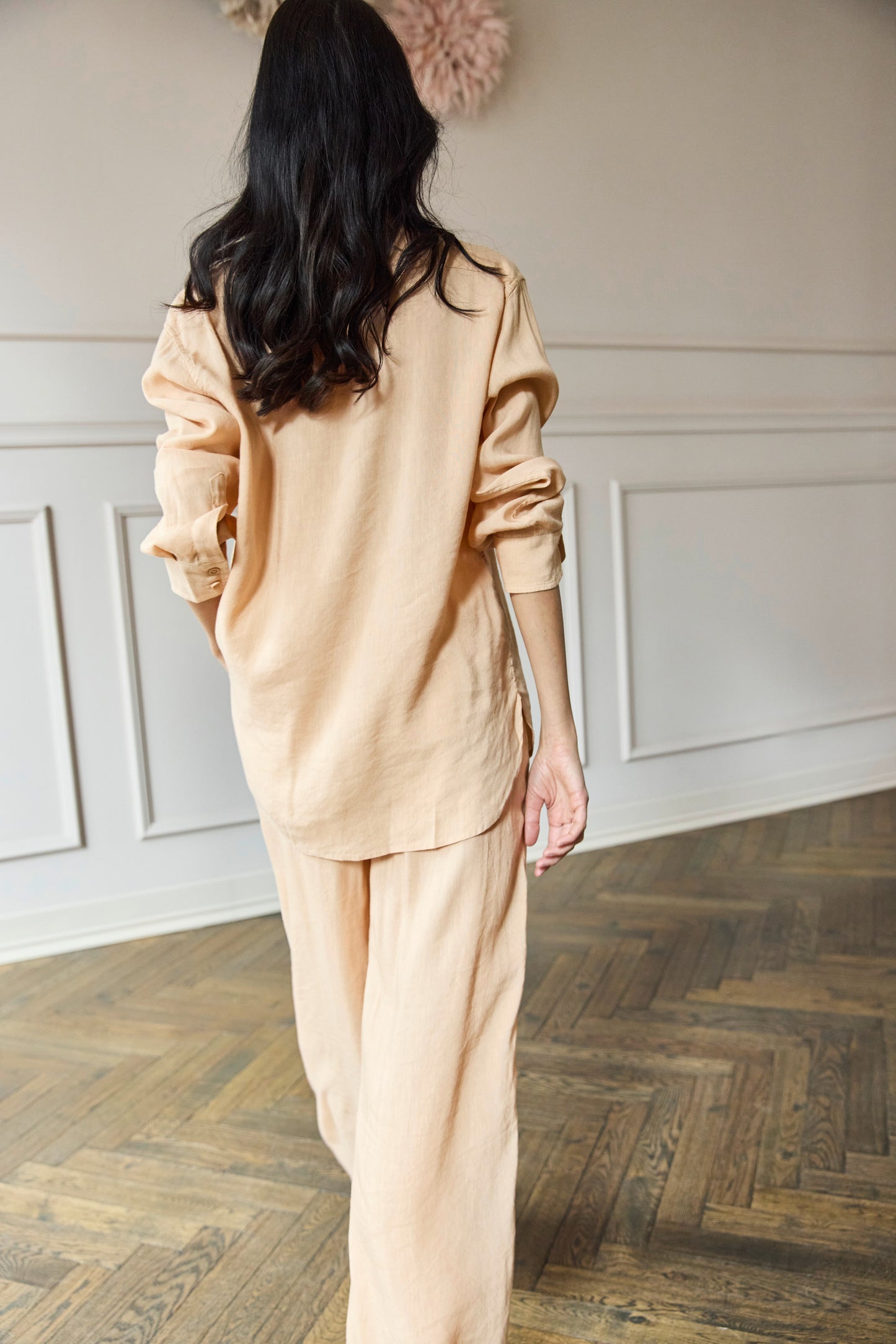 
                  
                    Lezier Linen Shirt Pesca
                  
                