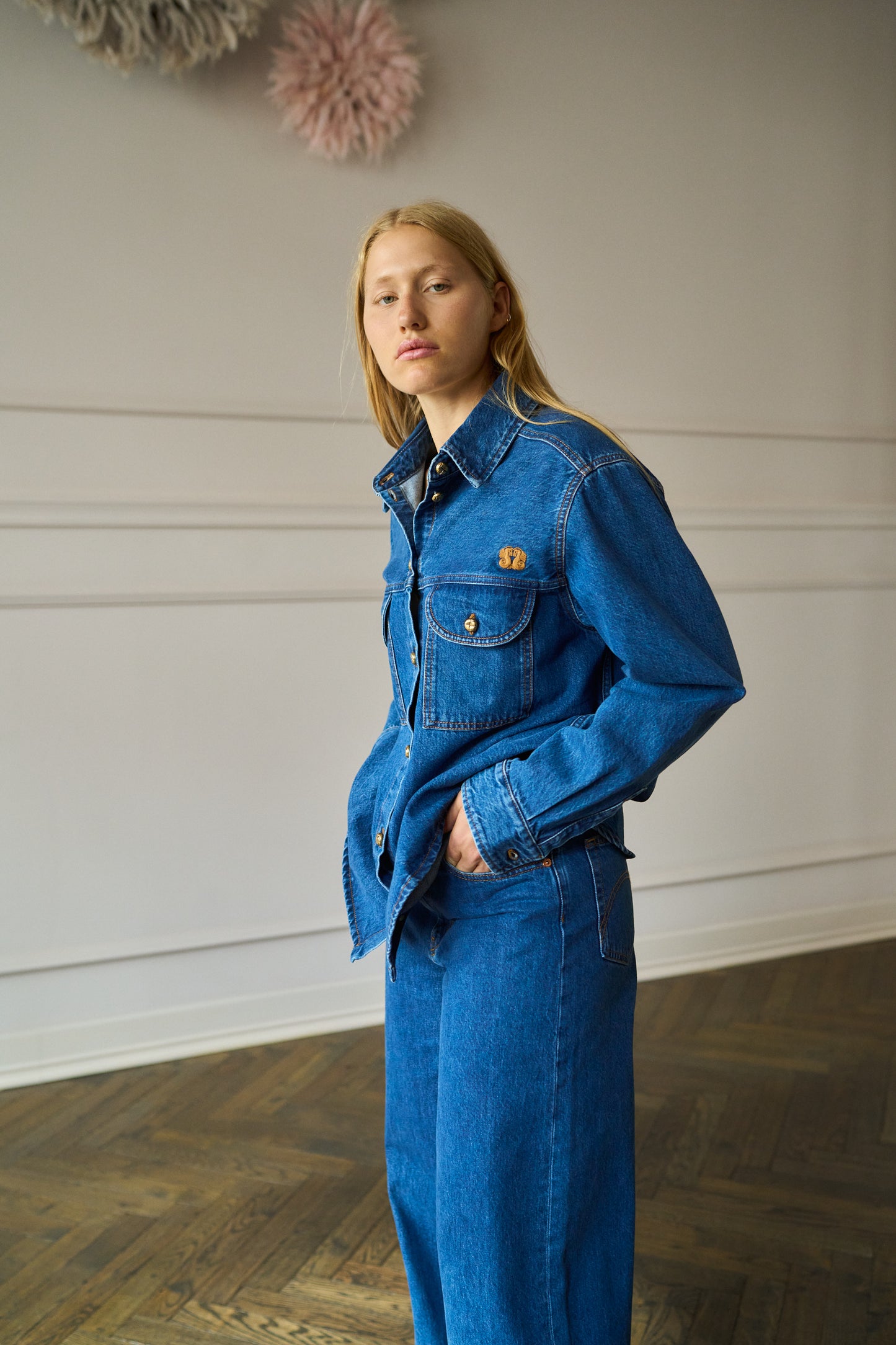 
                  
                    Nariida Berber Shirt Sapphire
                  
                