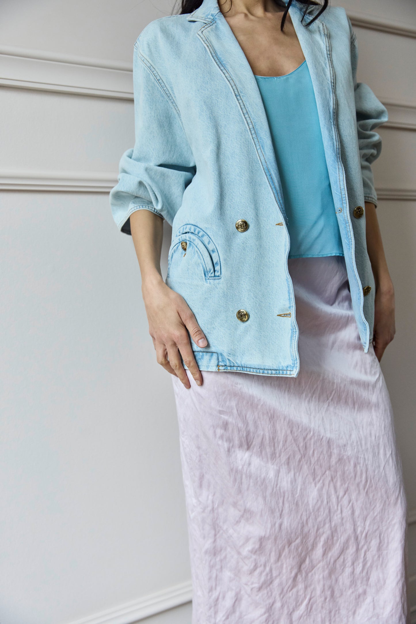 
                  
                    Cory Denim Jacket Ice
                  
                