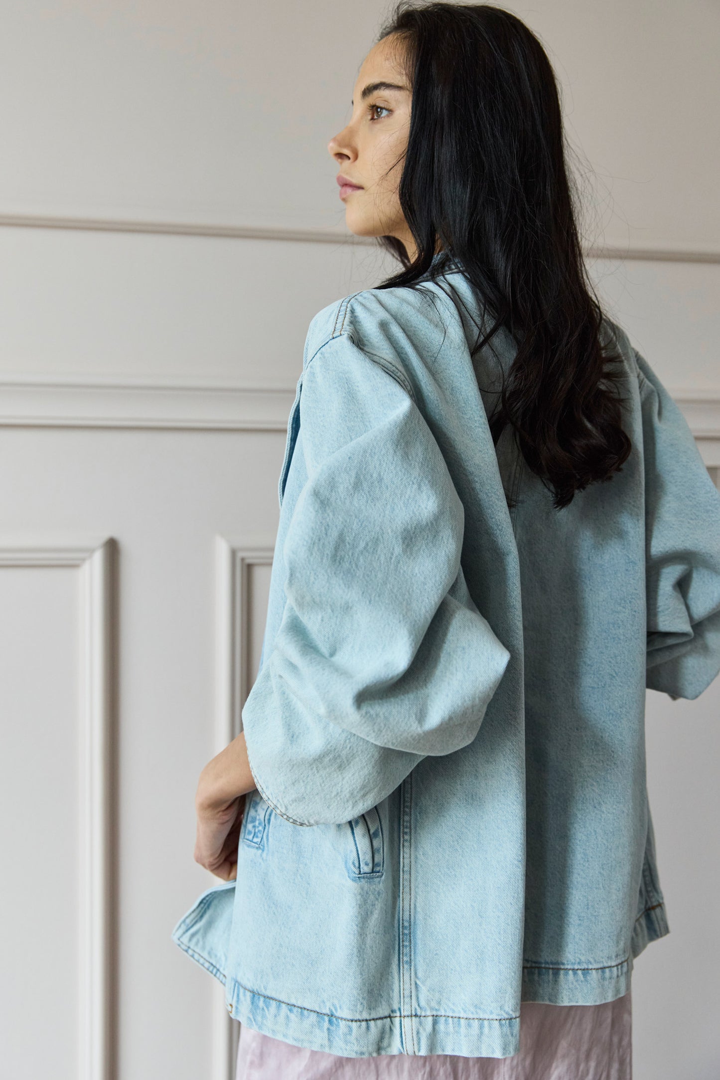 
                  
                    Cory Denim Jacket Ice
                  
                