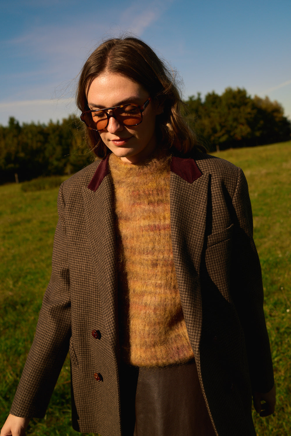 Nightbreak Blazer Houndstooth