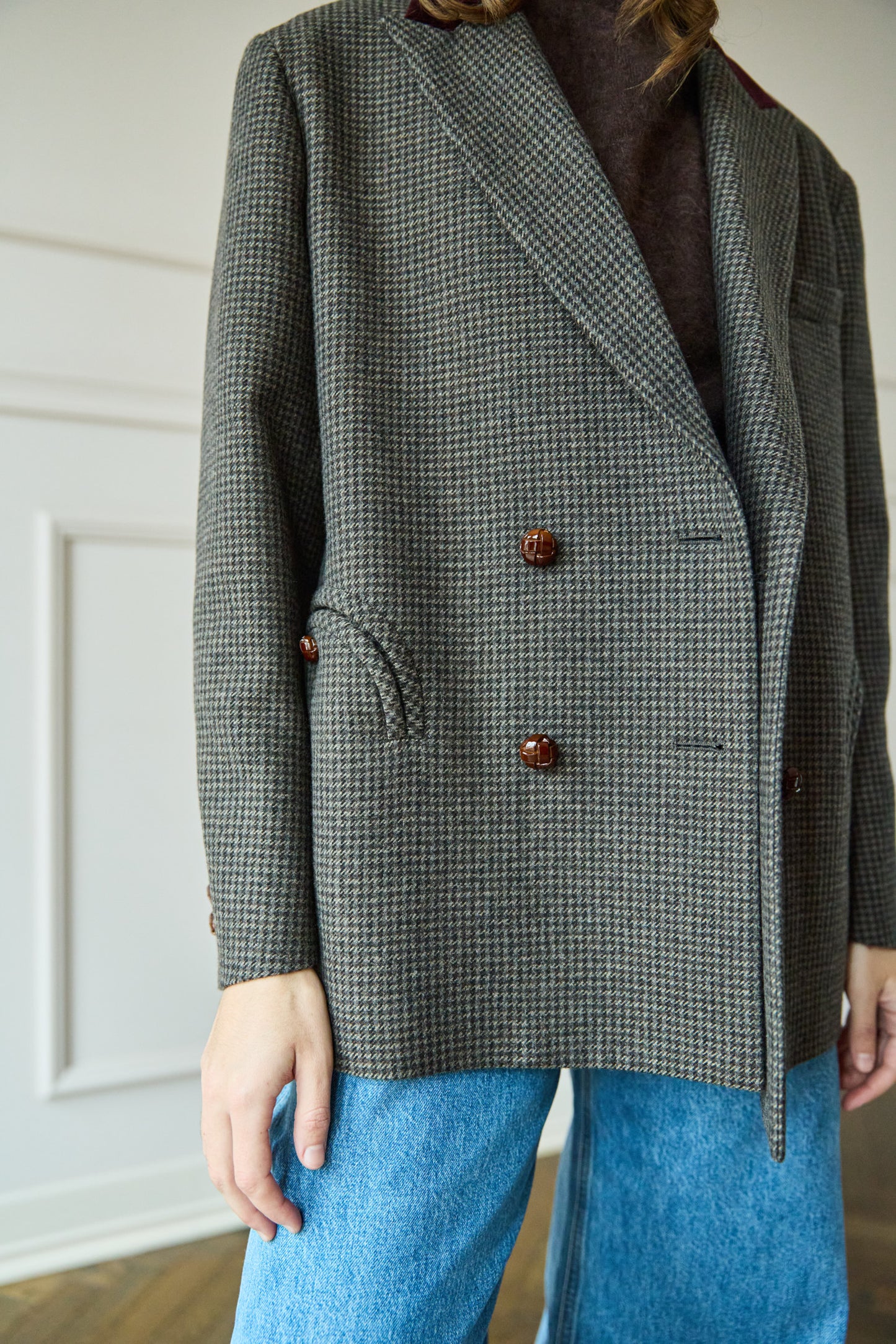 
                  
                    Nightbreak Blazer Houndstooth
                  
                