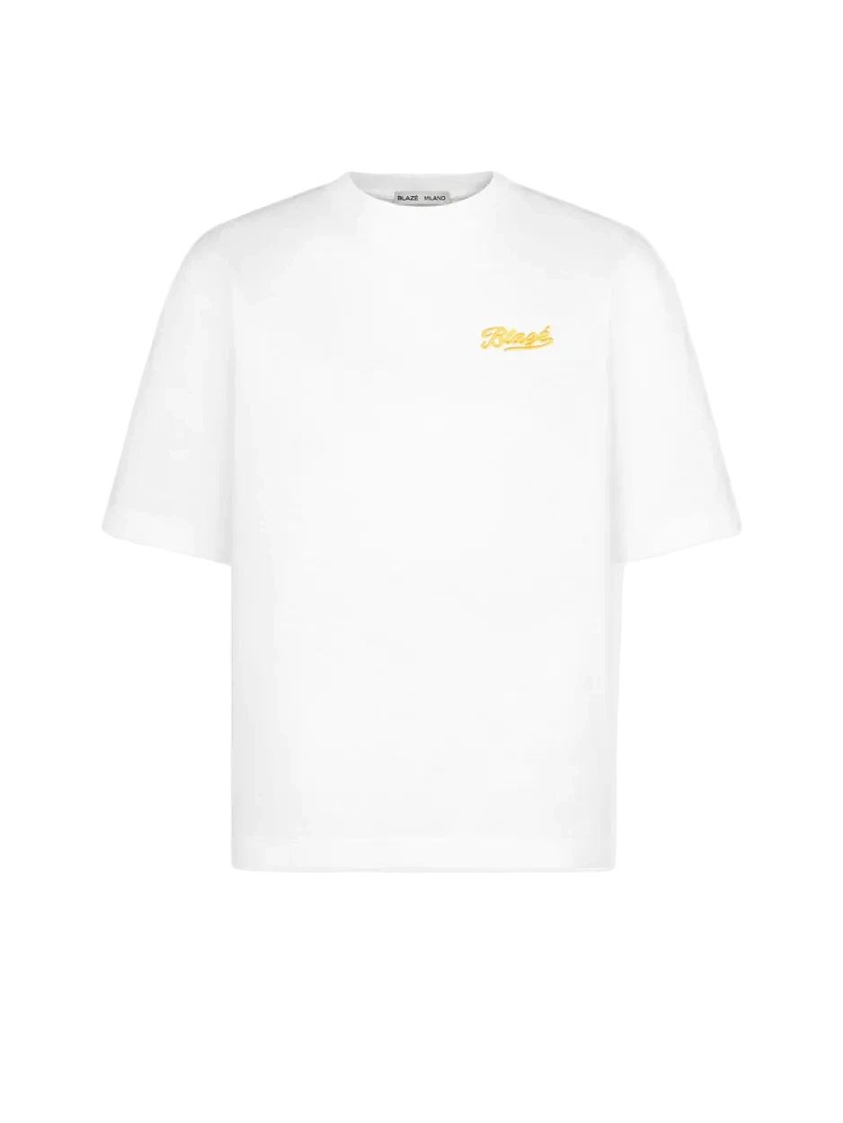 April-First-Berlin-Blaze-Milano-T-Shirt-White-Yellow