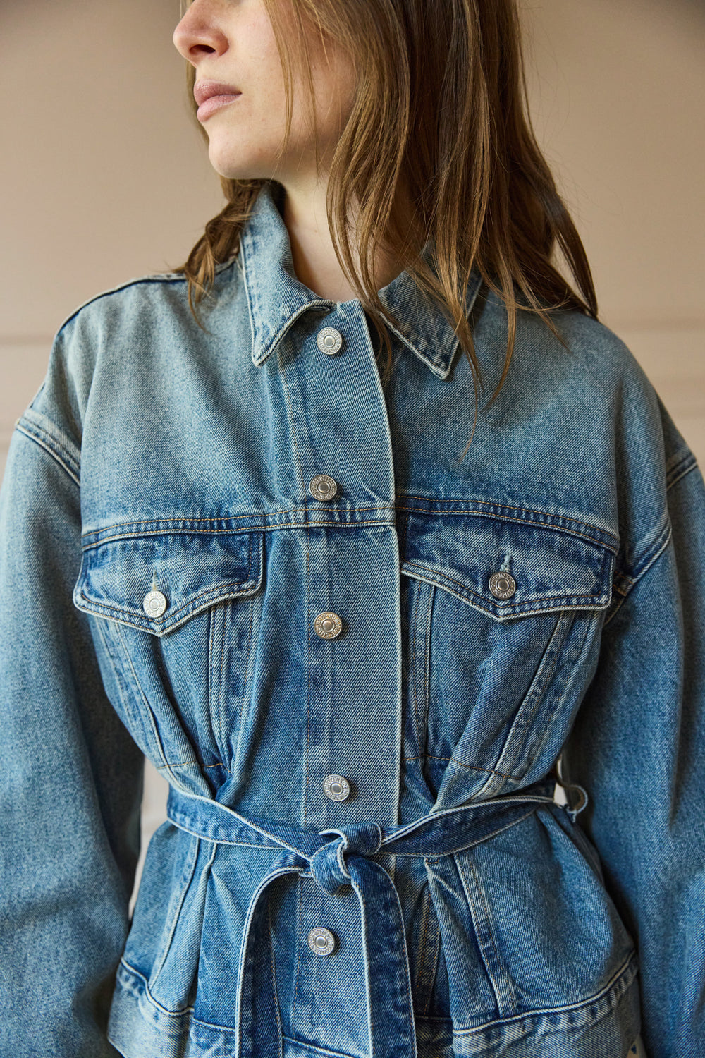 Citizen of Humanity Leela Denim Jacket Cabazon – APRIL FIRST