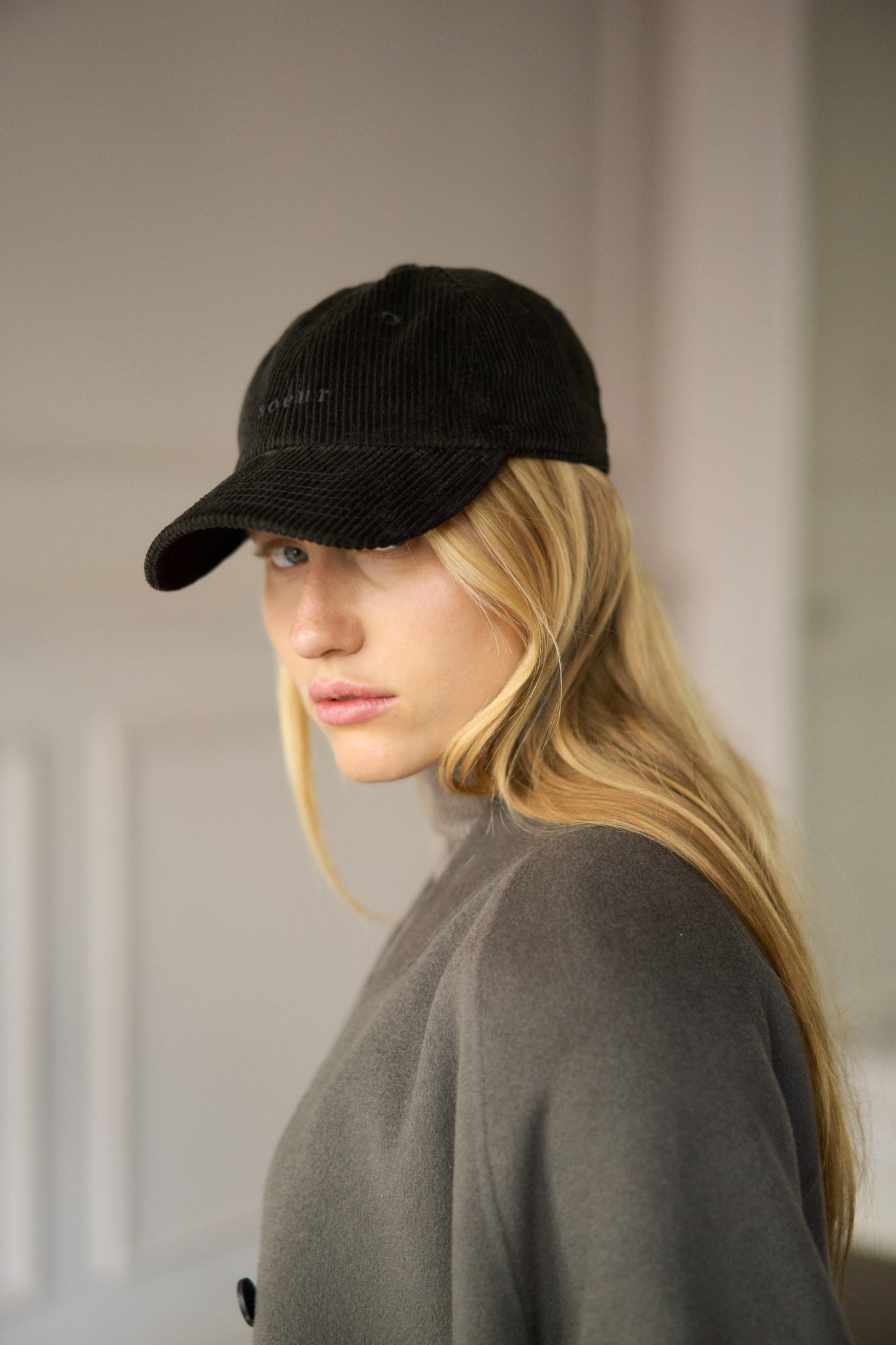 
                  
                    Soeur Corduroy Base Cap
                  
                