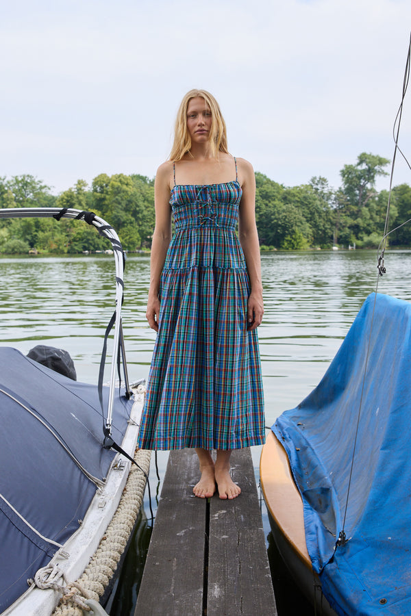 Brielle Dress Alderbrook Plaid