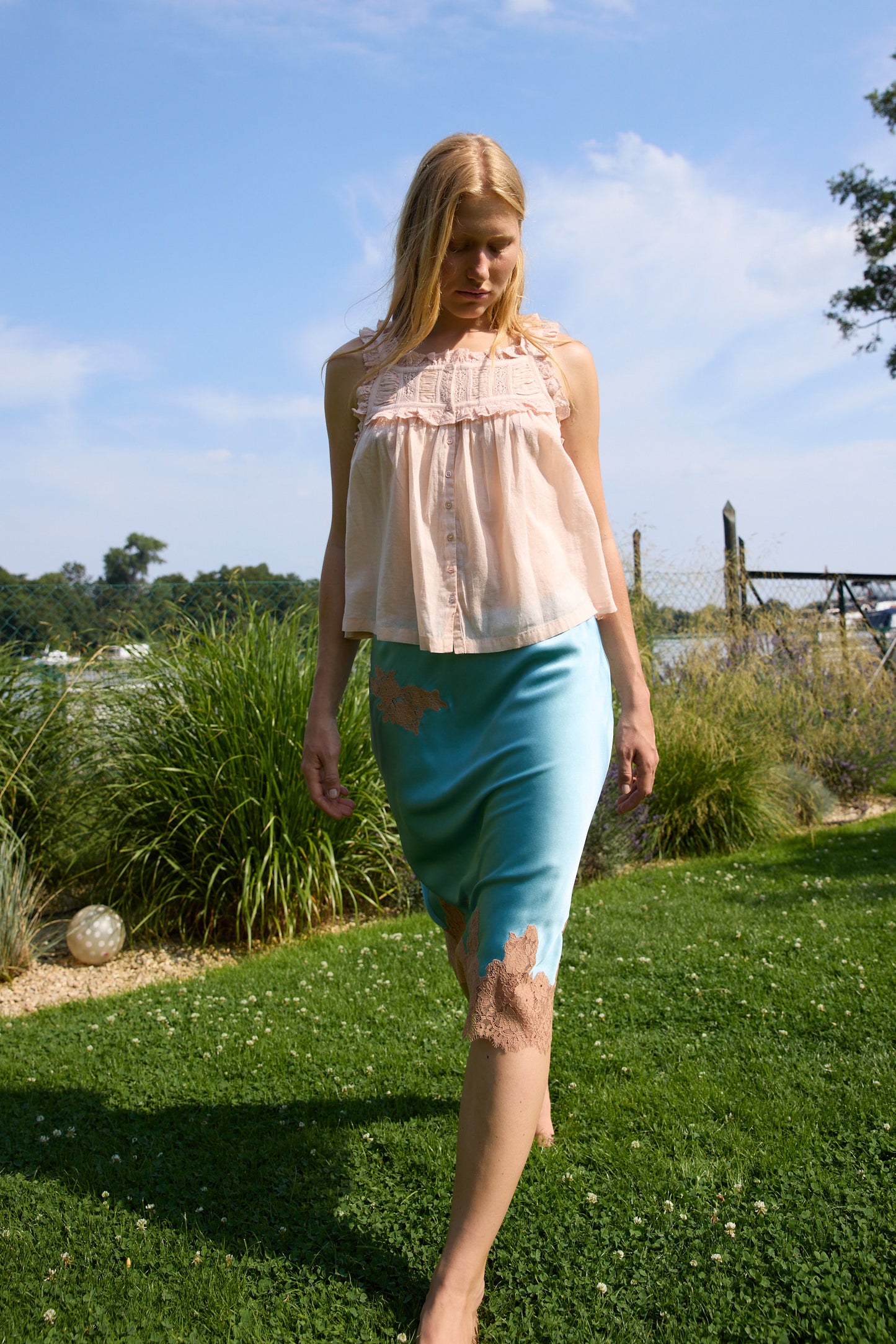 
                  
                    Elowette Silk Skirt
                  
                