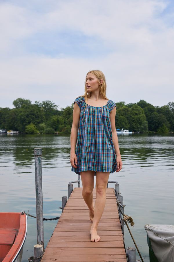 Faye Dress Alderbrook Plaid