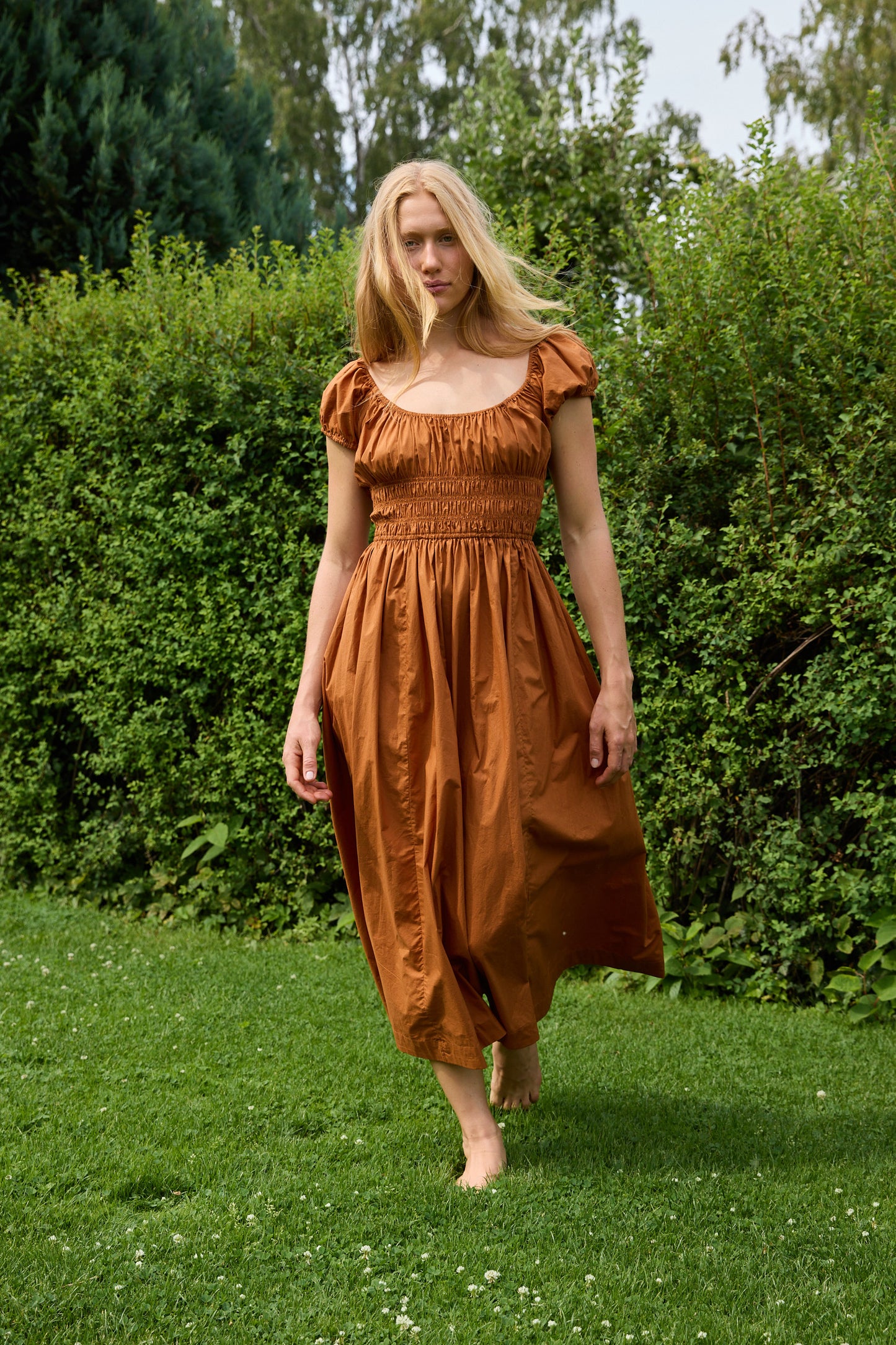 
                  
                    Quinley Dress Burnt Orange
                  
                