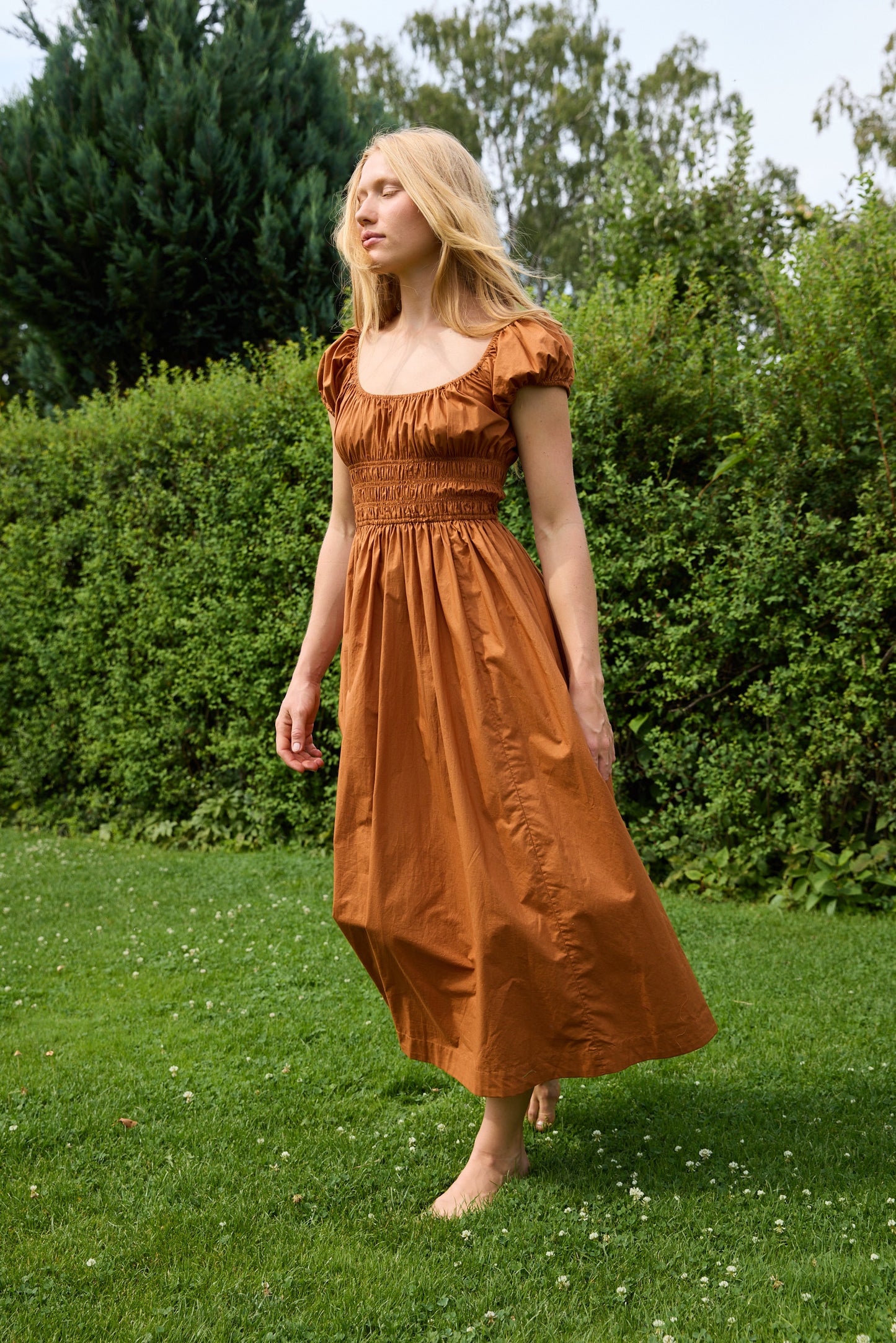 
                  
                    Quinley Dress Burnt Orange
                  
                