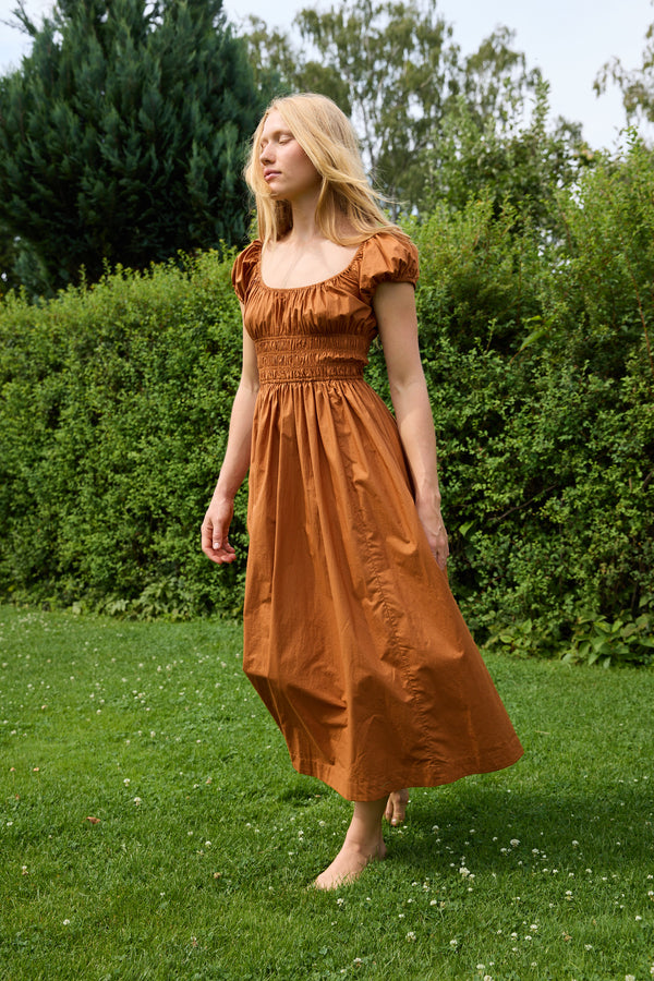 Quinley Dress Burnt Orange