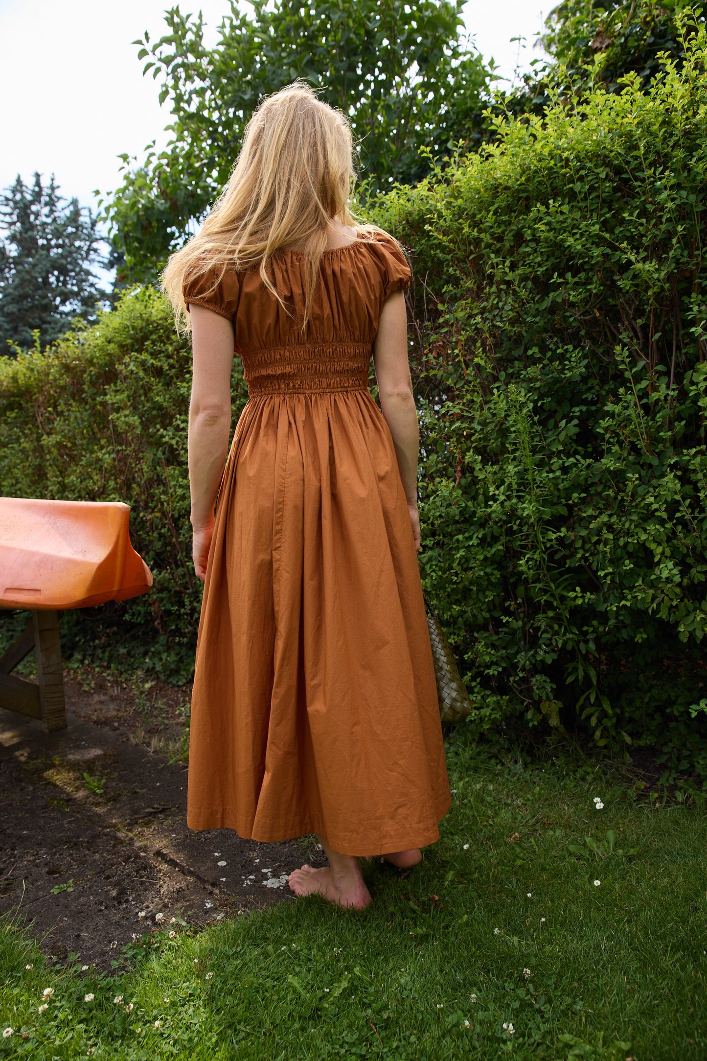 
                  
                    Quinley Dress Burnt Orange
                  
                
