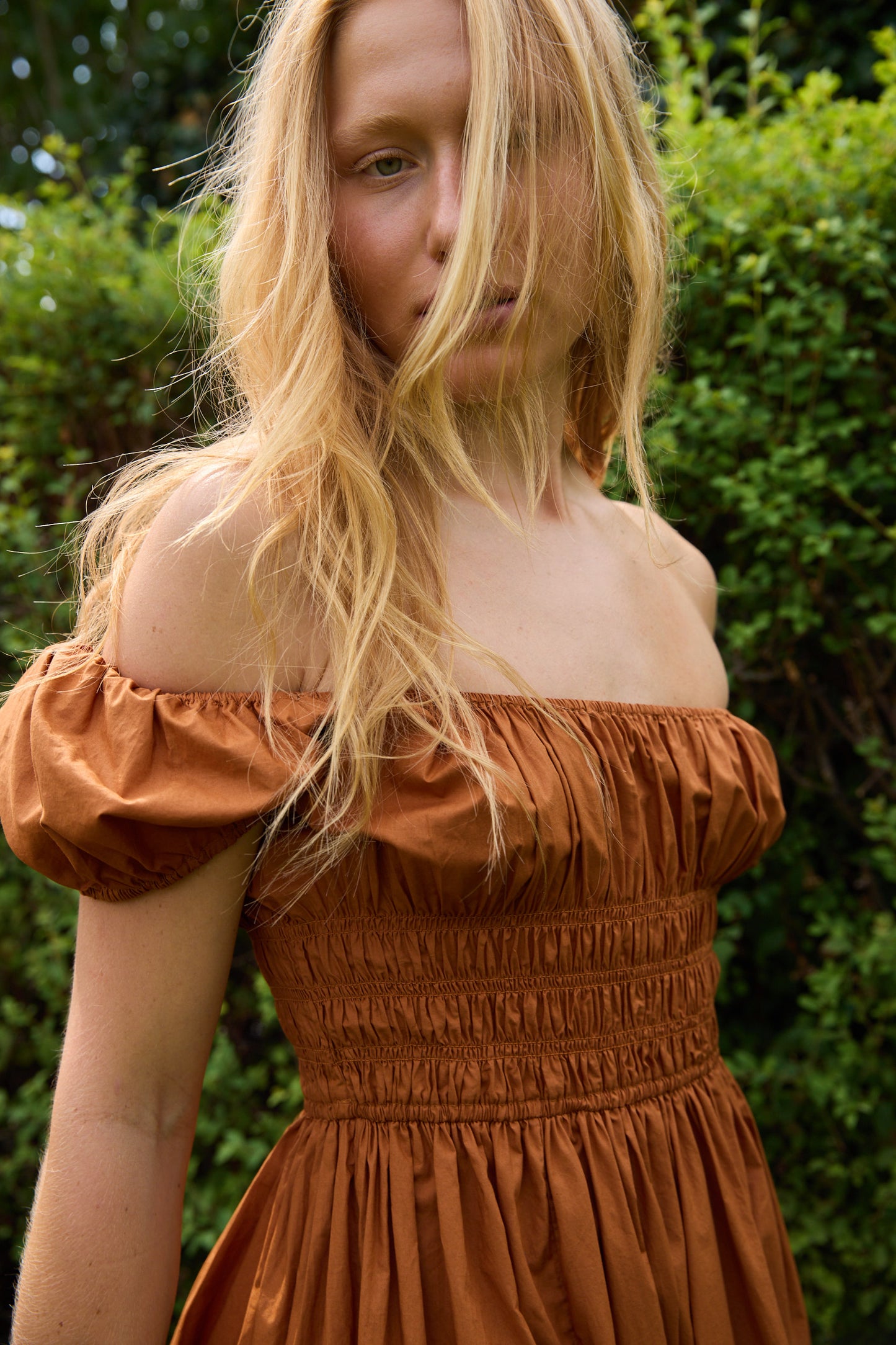 
                  
                    Quinley Dress Burnt Orange
                  
                