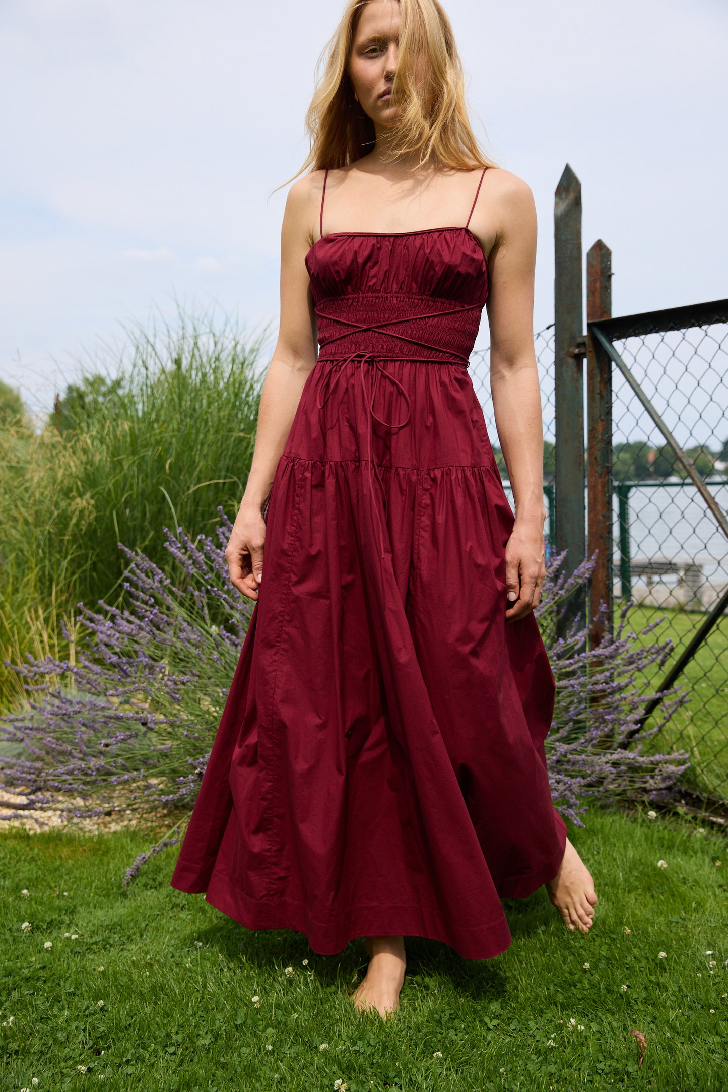 
                  
                    Safia Dress Ruby
                  
                