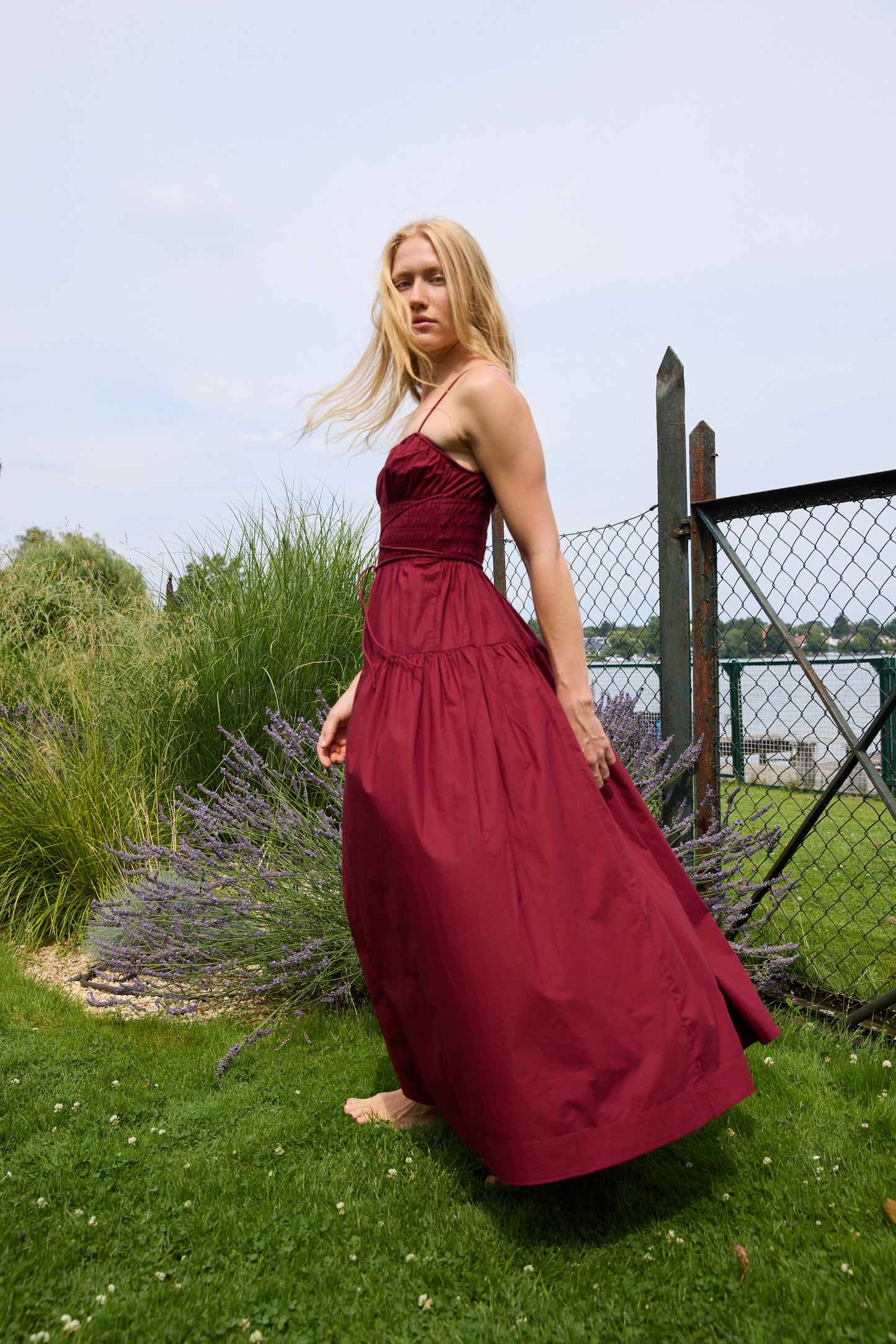 
                  
                    Safia Dress Ruby
                  
                