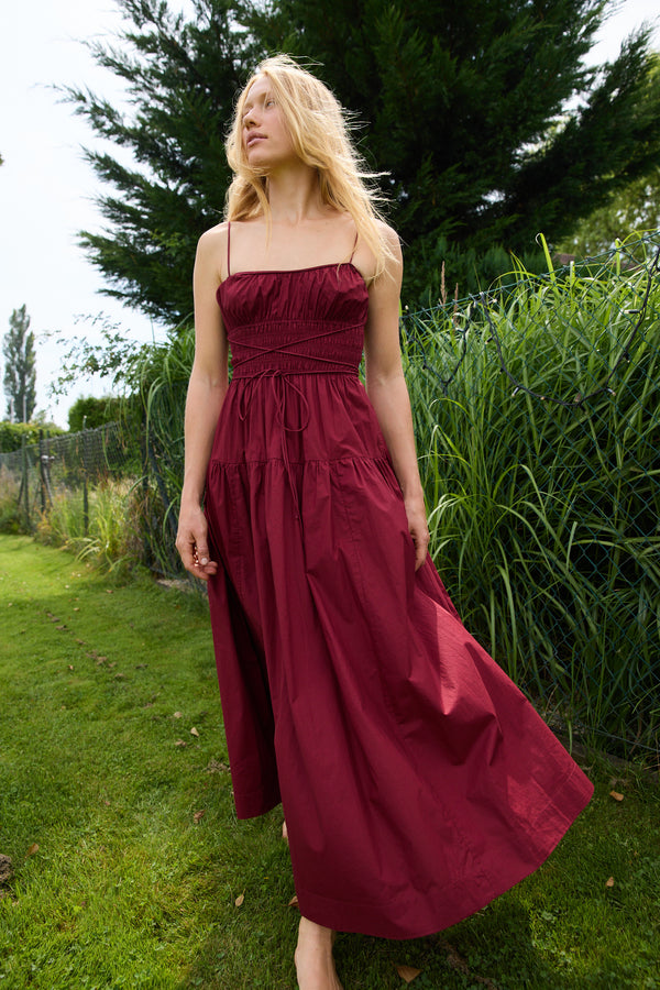Safia Dress Ruby