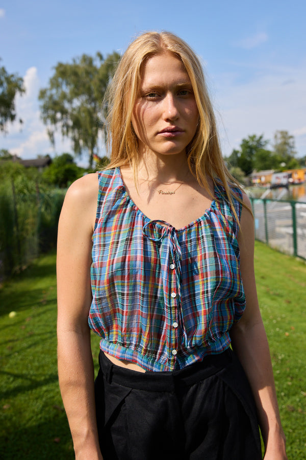 Theo Top Alderbrook Plaid