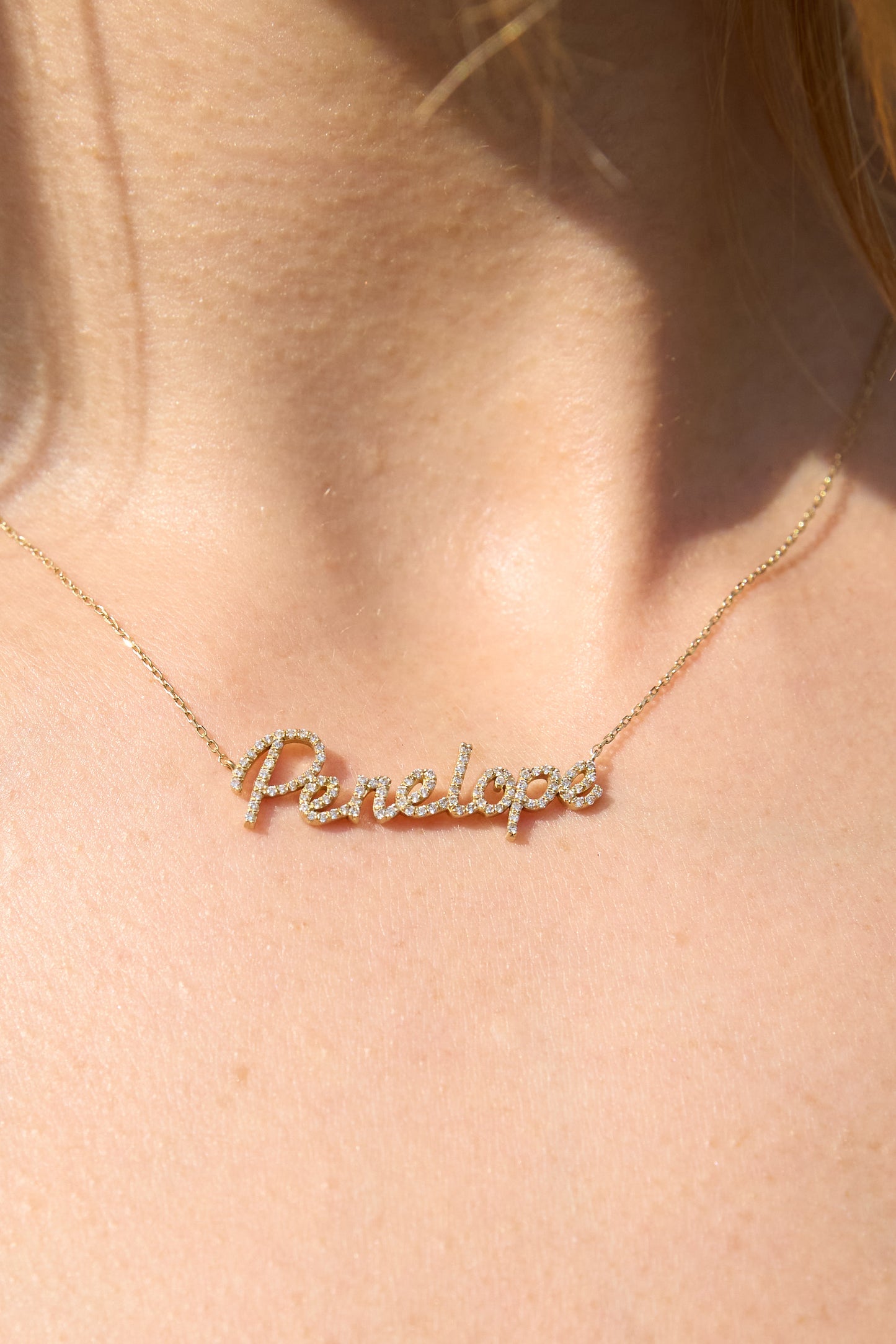 
                  
                    Made to Order | 14k Gold Diamond Name Necklace
                  
                