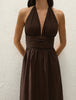 
                  
                    Lido Maxi Dress Brown
                  
                