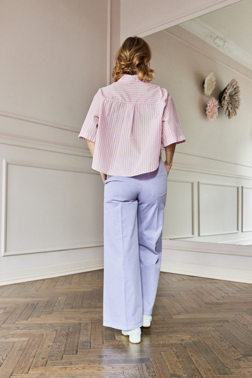 April-First-Berlin-Forte-Forte-Pants-Lavande-Striped-Shirt-Petalo