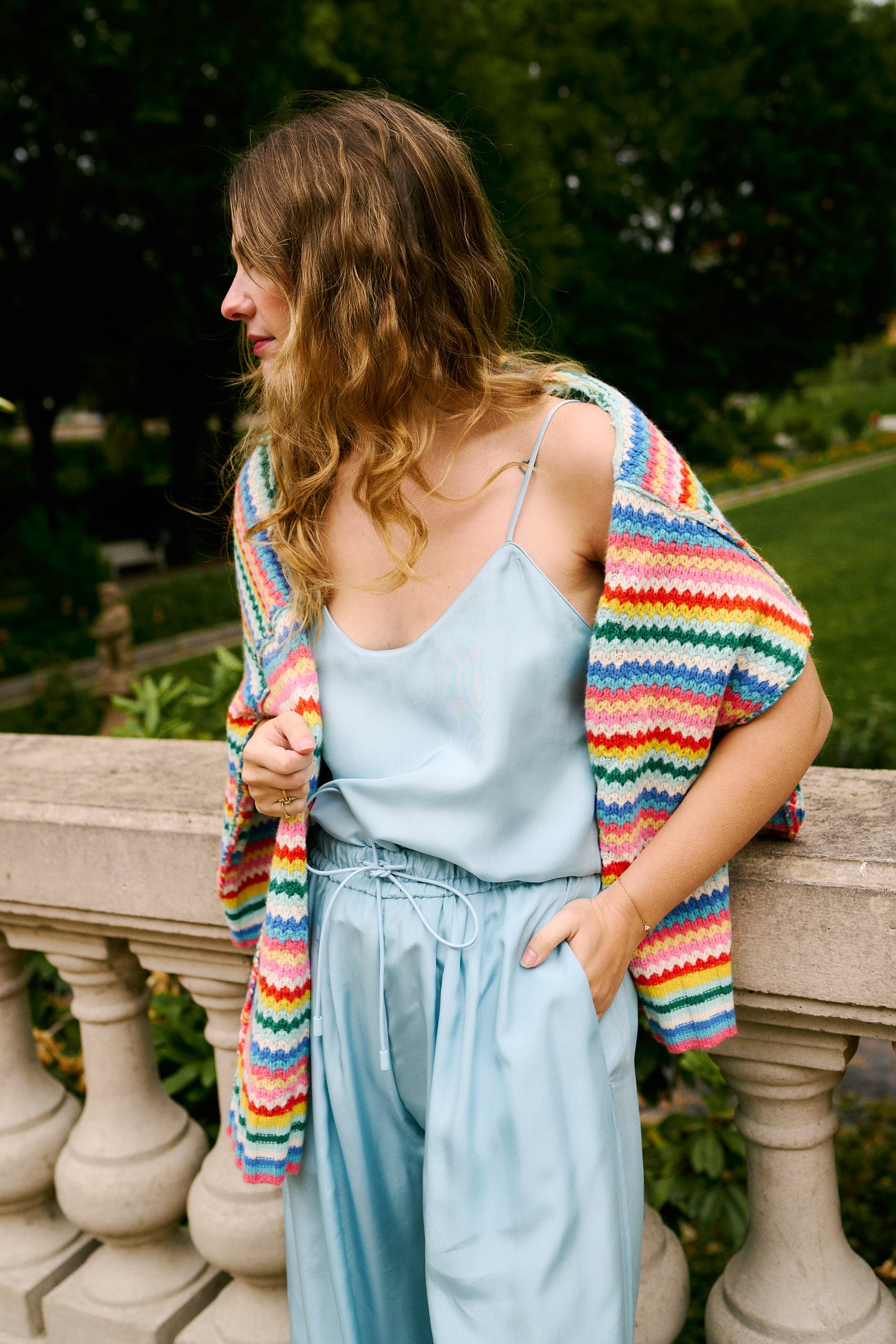 
                  
                    Forte Forte Silk Cami Acqua
                  
                