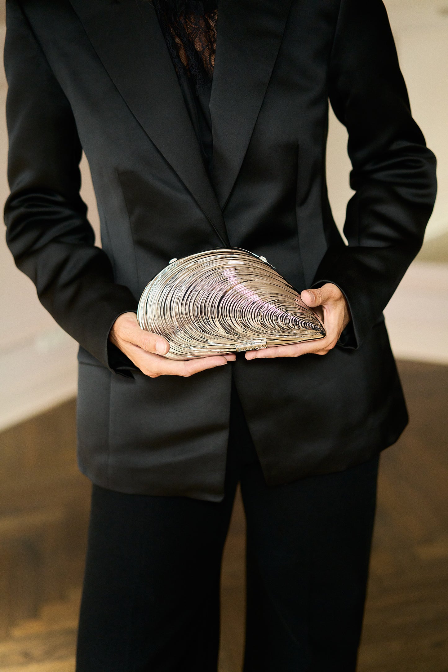 April-First-Berlin-Jonathan-Simkhai-Bridget-Metal-Shell-Clutch