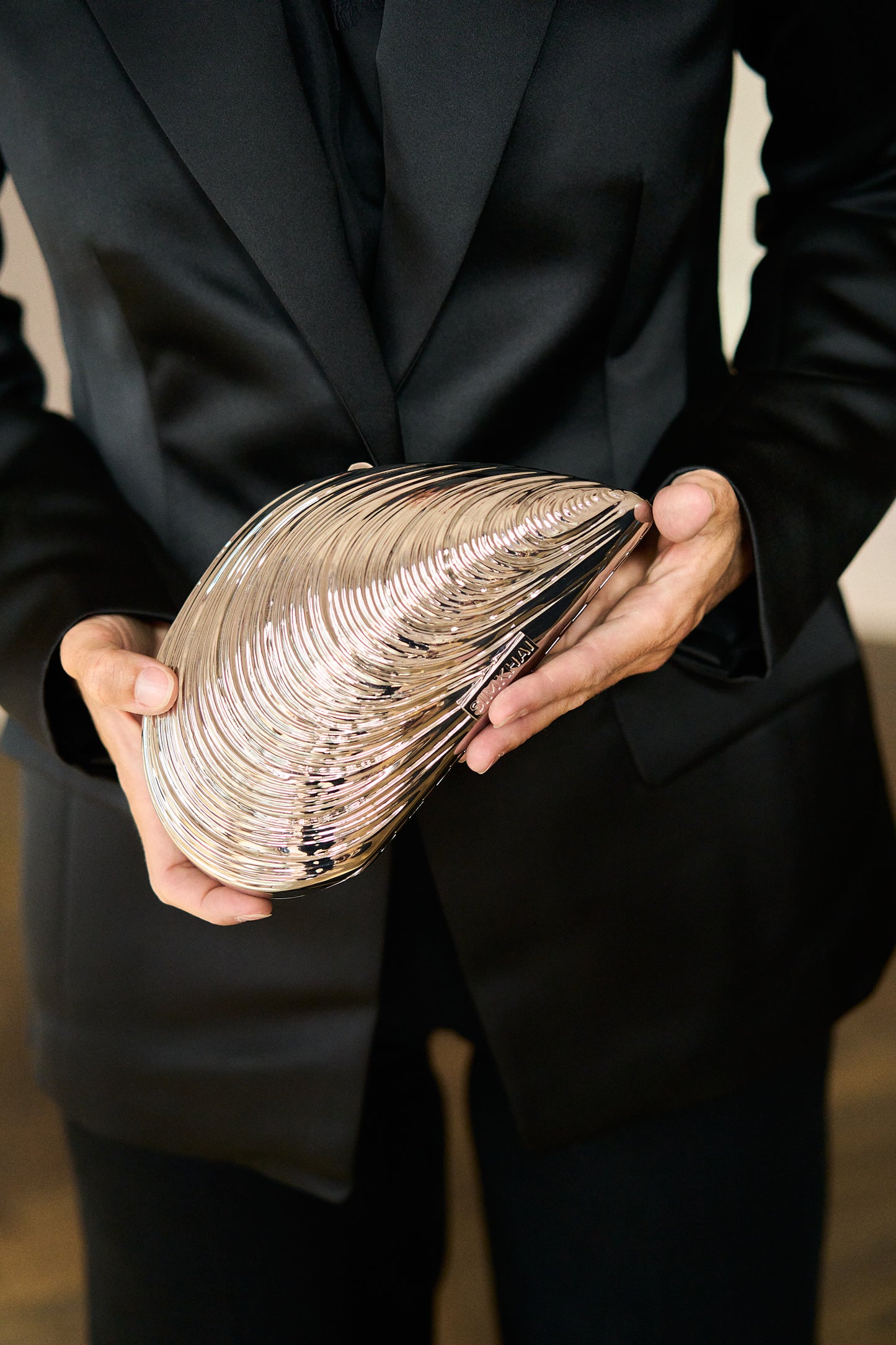 April-First-Berlin-Jonathan-Simkhai-Bridget-Metal-Shell-Clutch