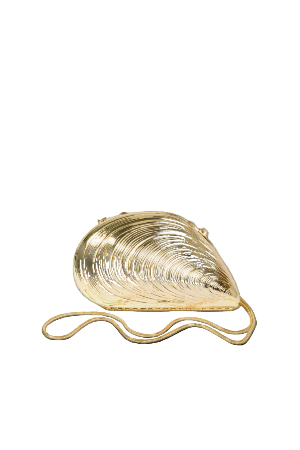
                  
                    Bridget Metal Oyster Clutch
                  
                