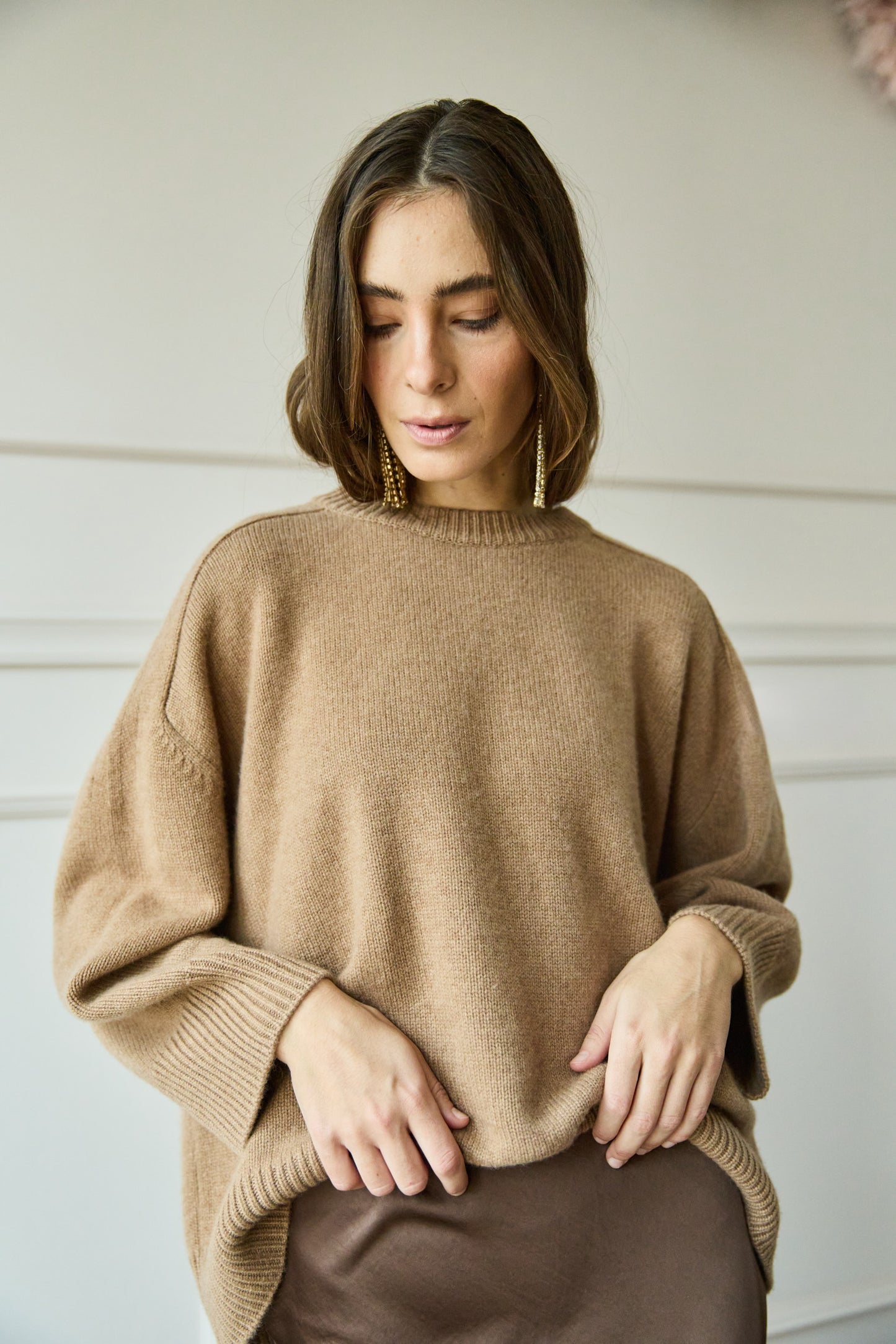 
                  
                    Kujten Diane Sweater Camel
                  
                