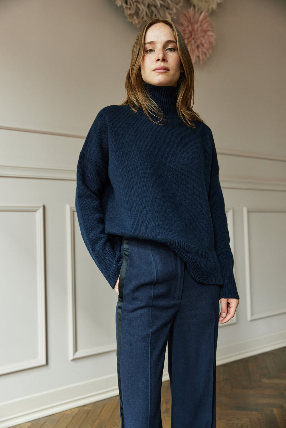 Kujten Ulla Knit Navy