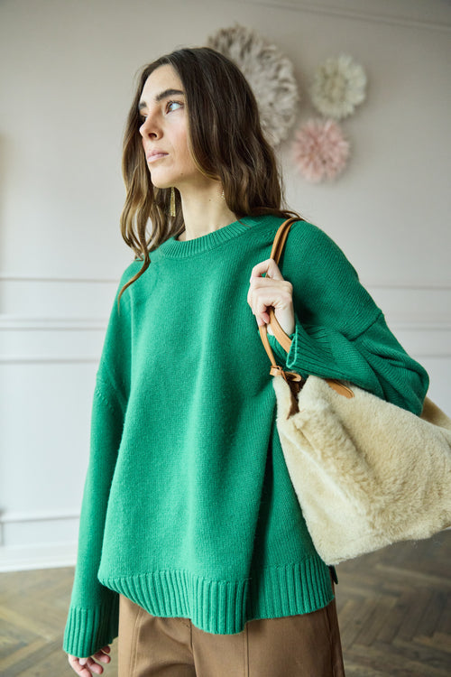 Mansur Gavriel Shearling Tote