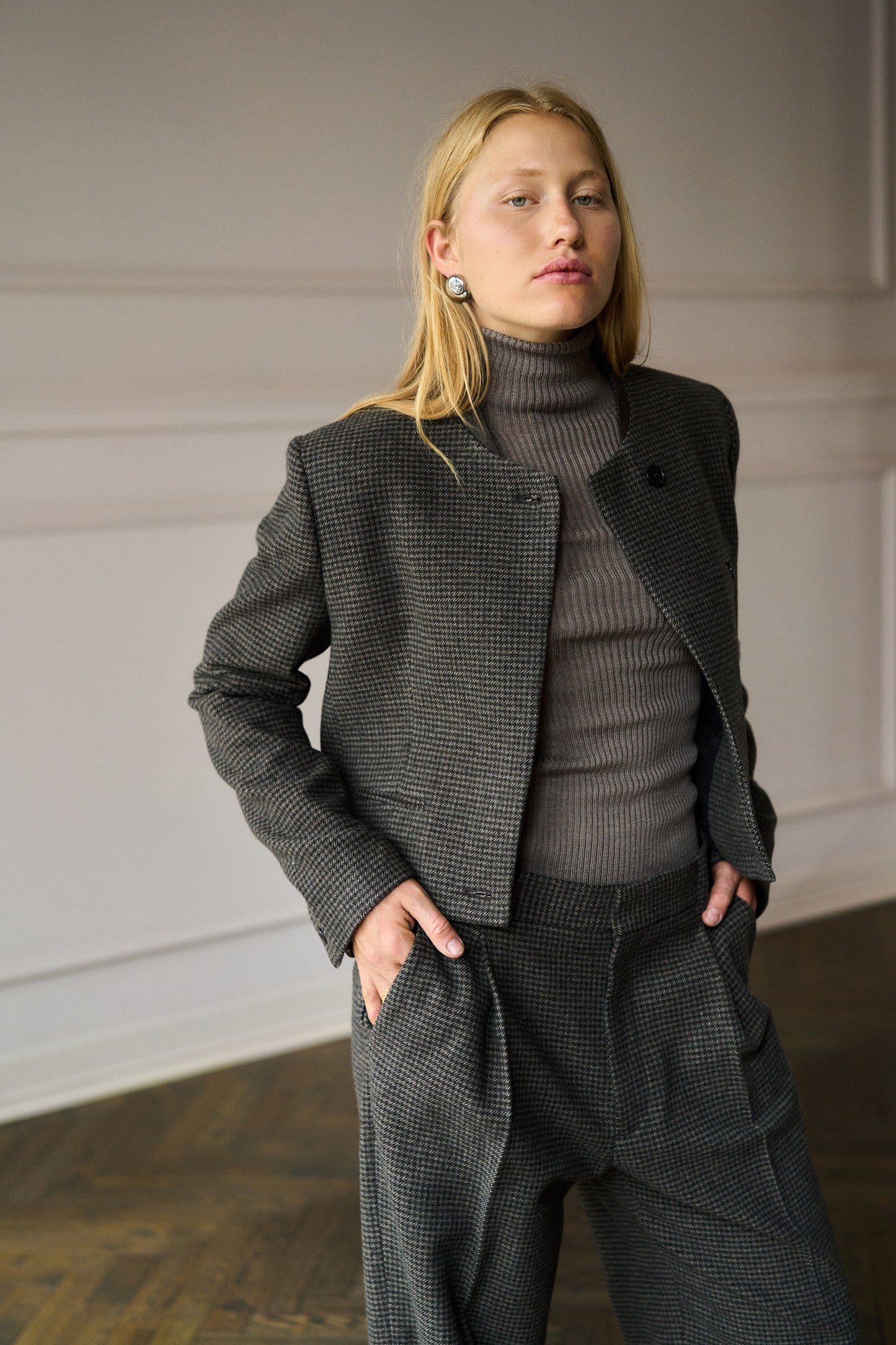
                  
                    Alfonsina Jacket Pied de Poule
                  
                