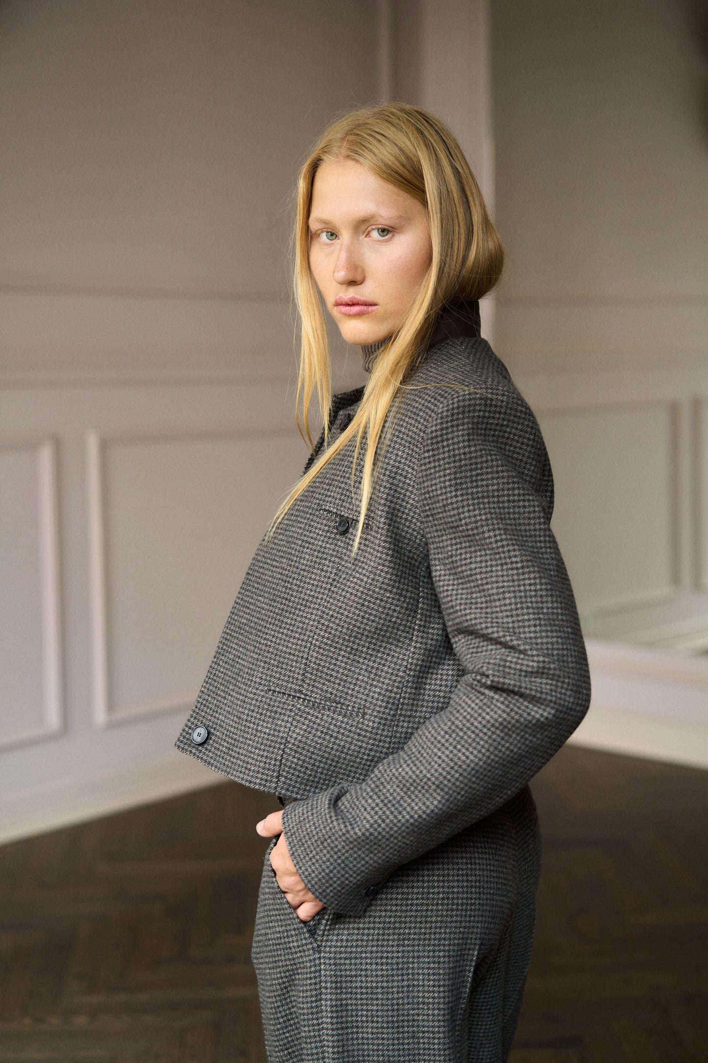 
                  
                    Alfonsina Jacket Pied de Poule
                  
                