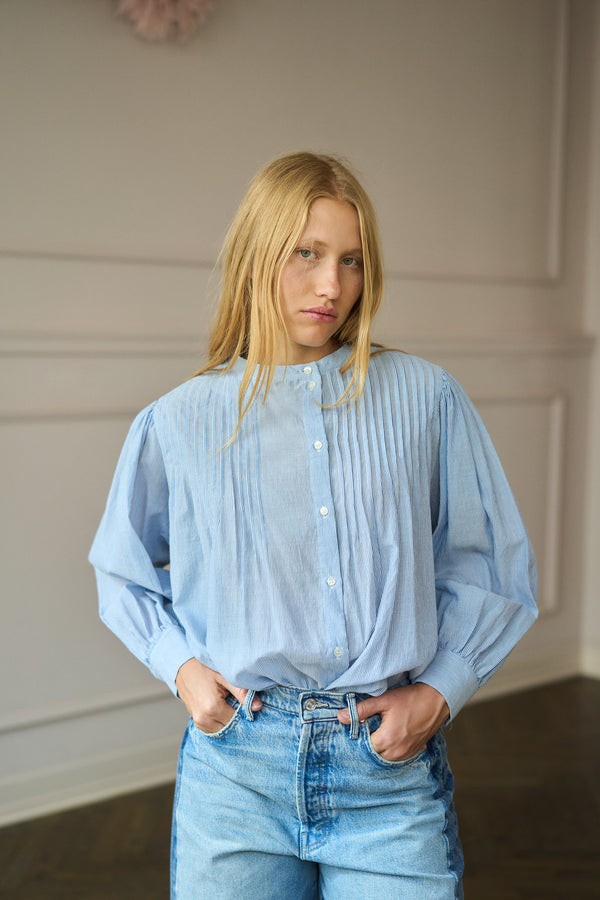 Lek Blouse Blue