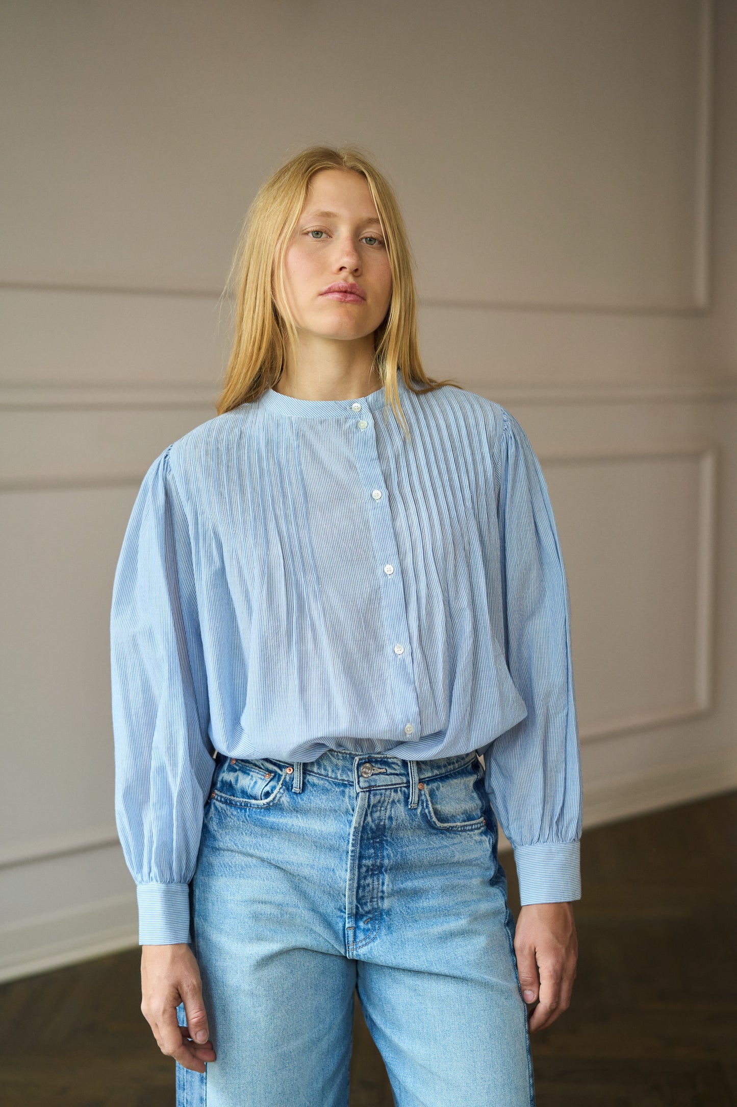 
                  
                    Lek Blouse Blue
                  
                